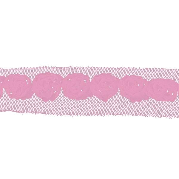 Sullivans Trim Rose, Pink- 25 mm