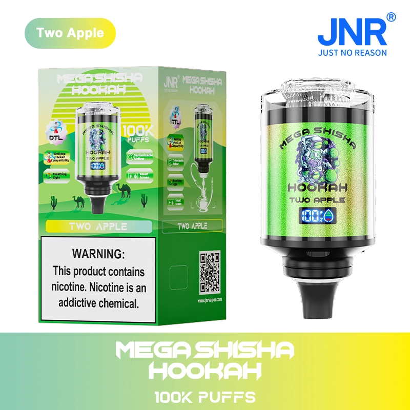 JNR Mega Shisha Hookah 100K Disposable Vape - JNR VAPES OFFICIAL