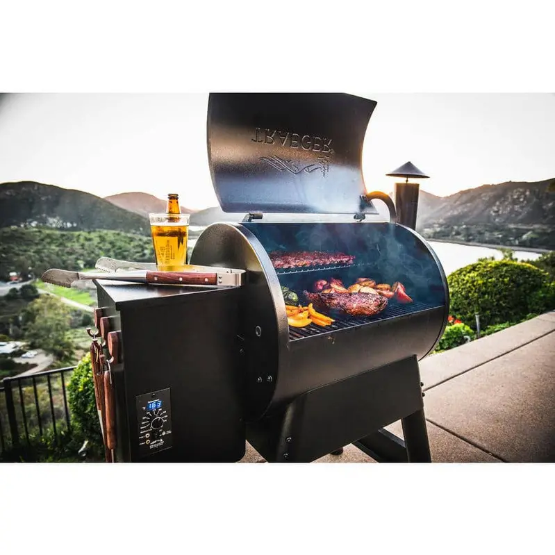 Grill pelletowy Pro Series 22-calowy z brązu z precyzyjną kontrolą temperatury