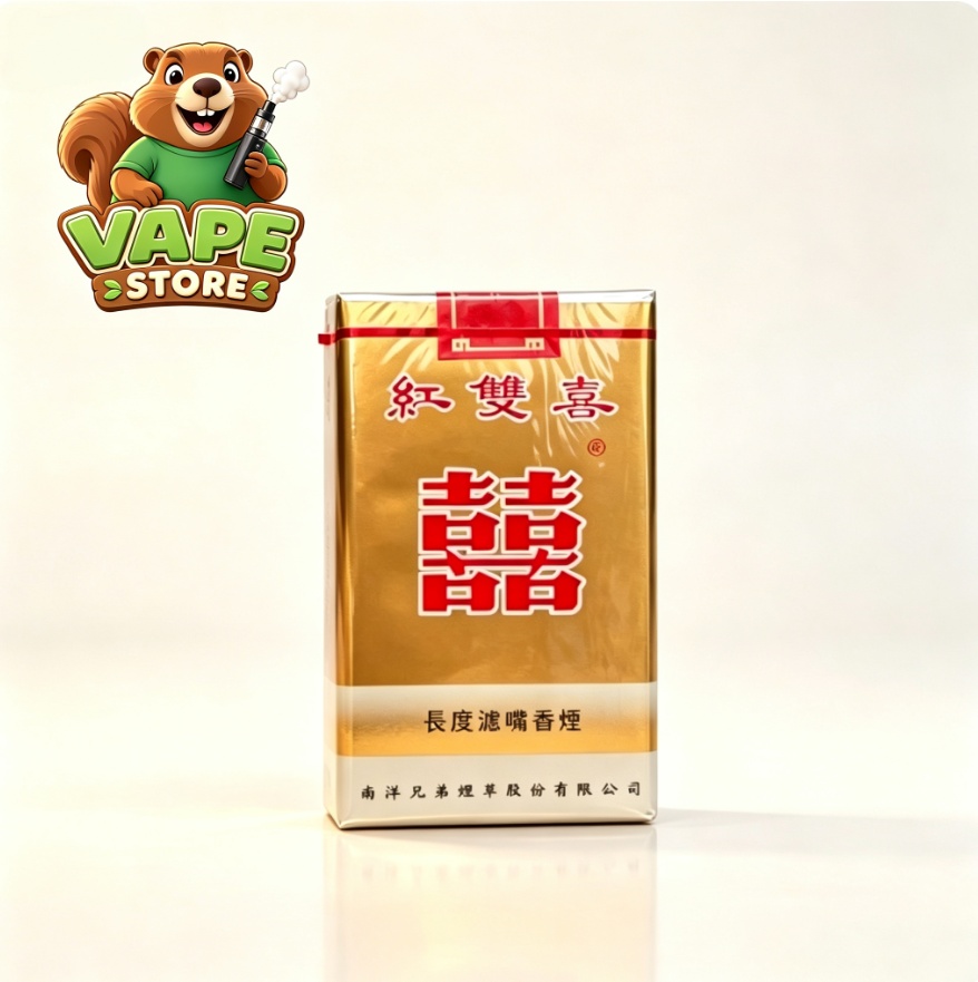 Double Happiness Cigarettes Carton (200 Cigarettes / 10 Packs)