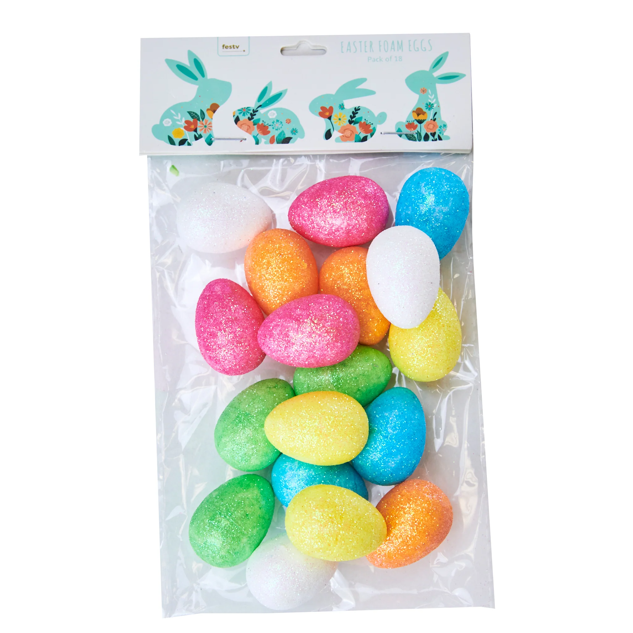 Easter Foam Egg 18Pk