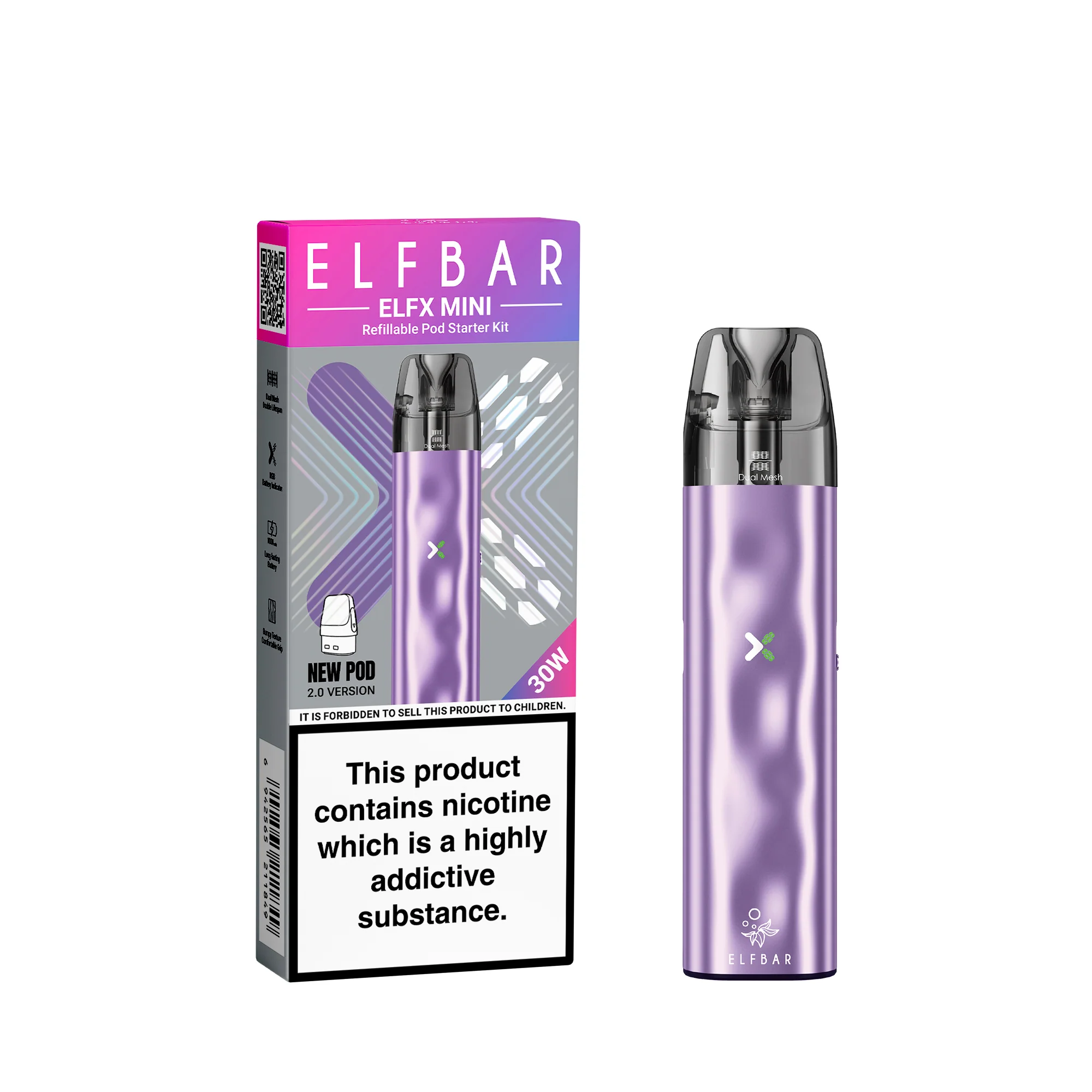 ELFBAR ELFX Mini hervulbare podkit