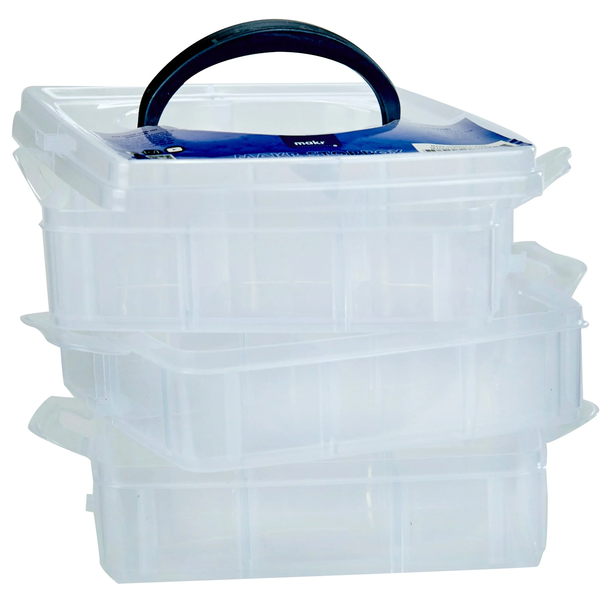 Makr Storage Box, Small- 3 Trays