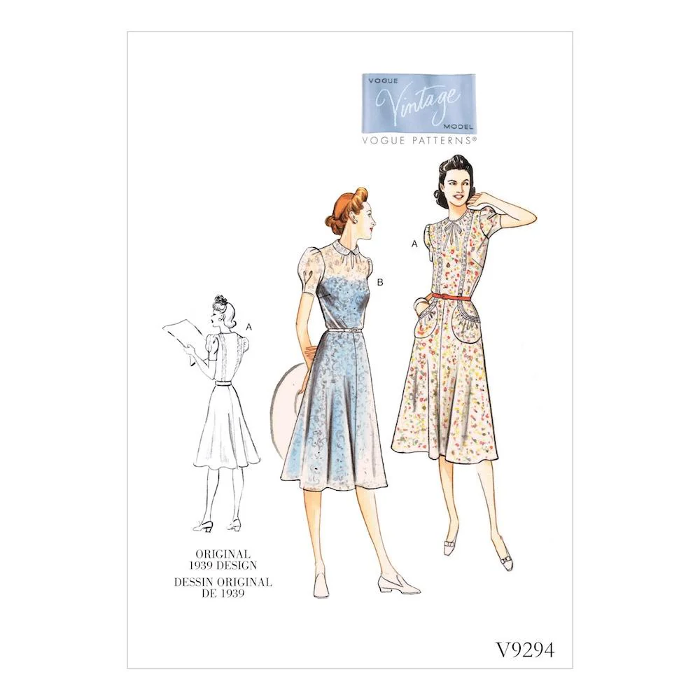 Vogue Pattern V9294 Misses