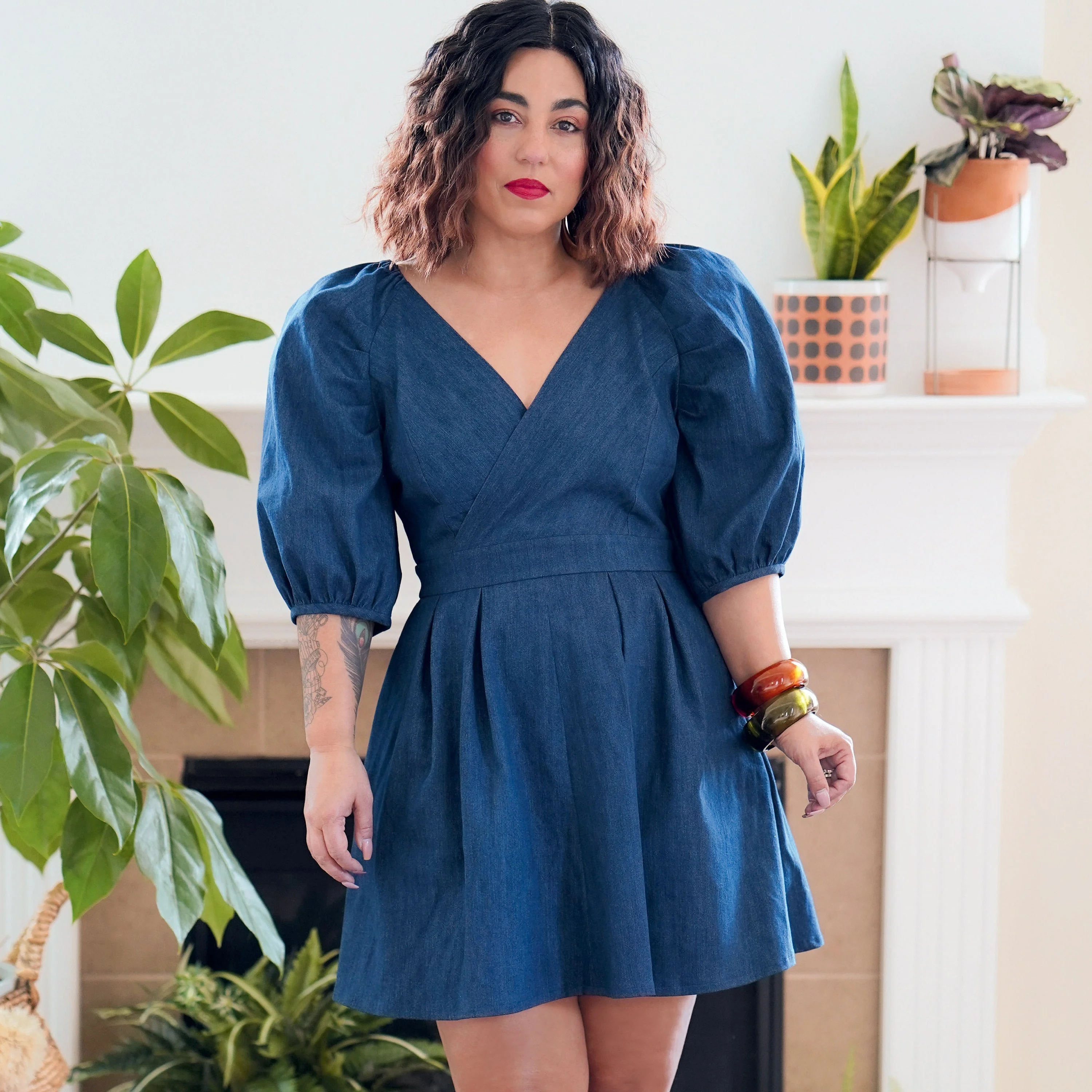 Simplicity Pattern 9329 Misses' Dress in Two Lengths