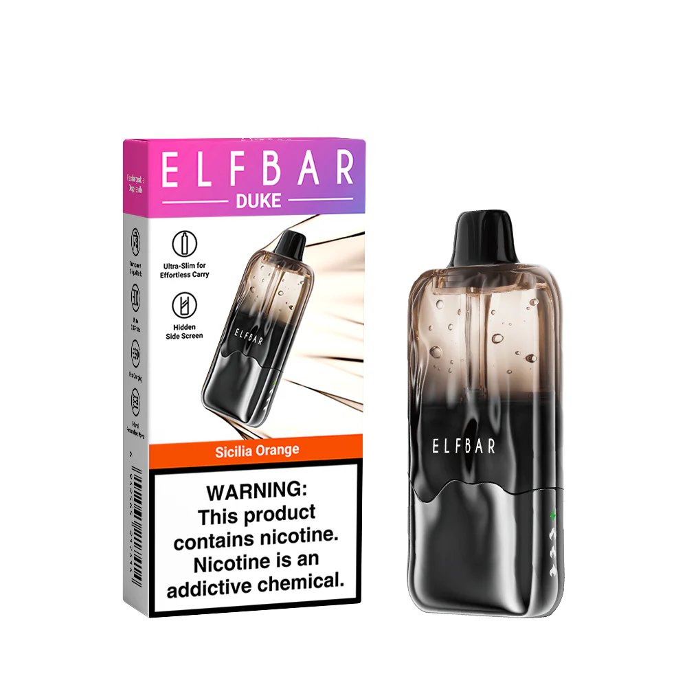 ELFBAR DUKE oplaadbare wegwerpvape (alle smaken)