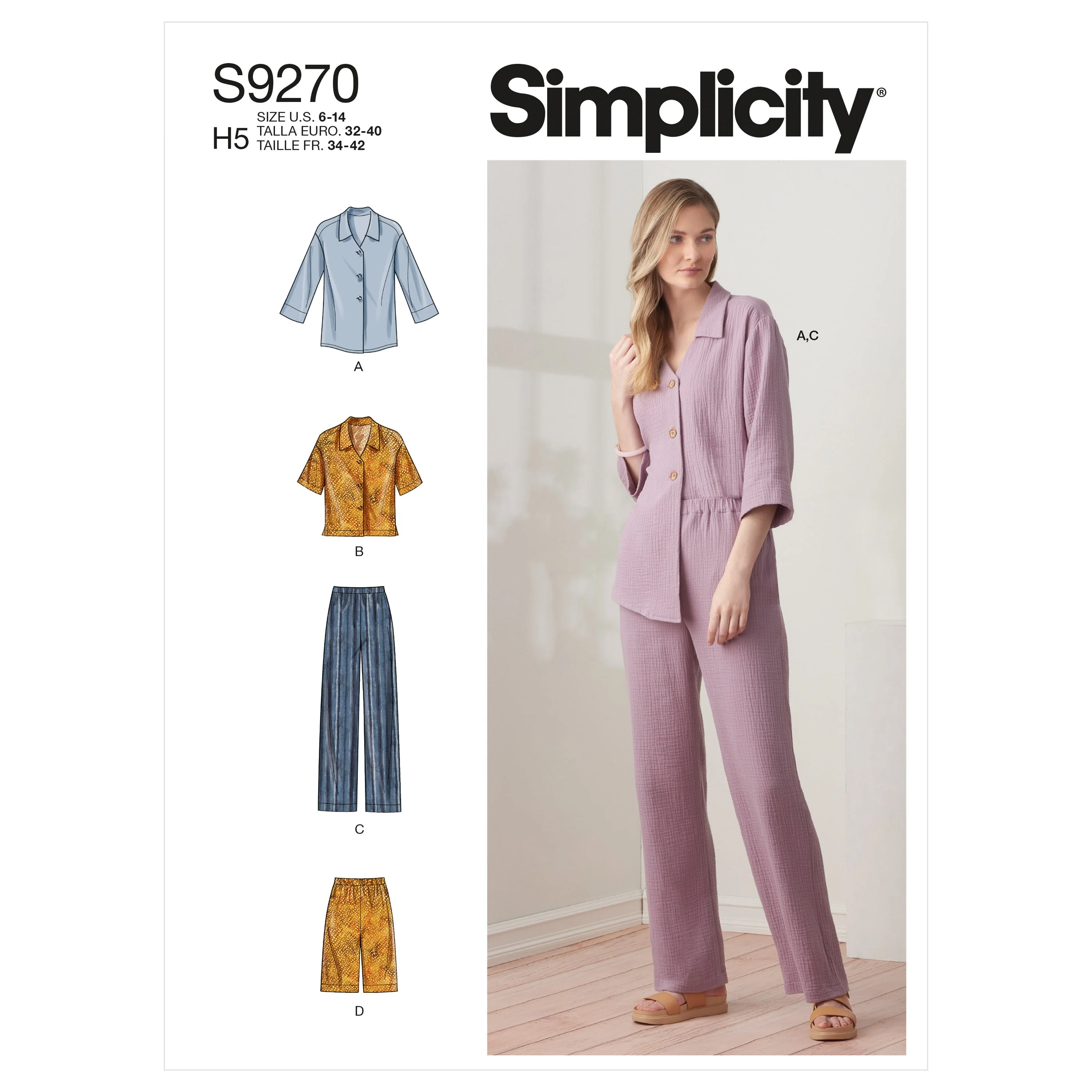 Simplicity Pattern 9270 Misses