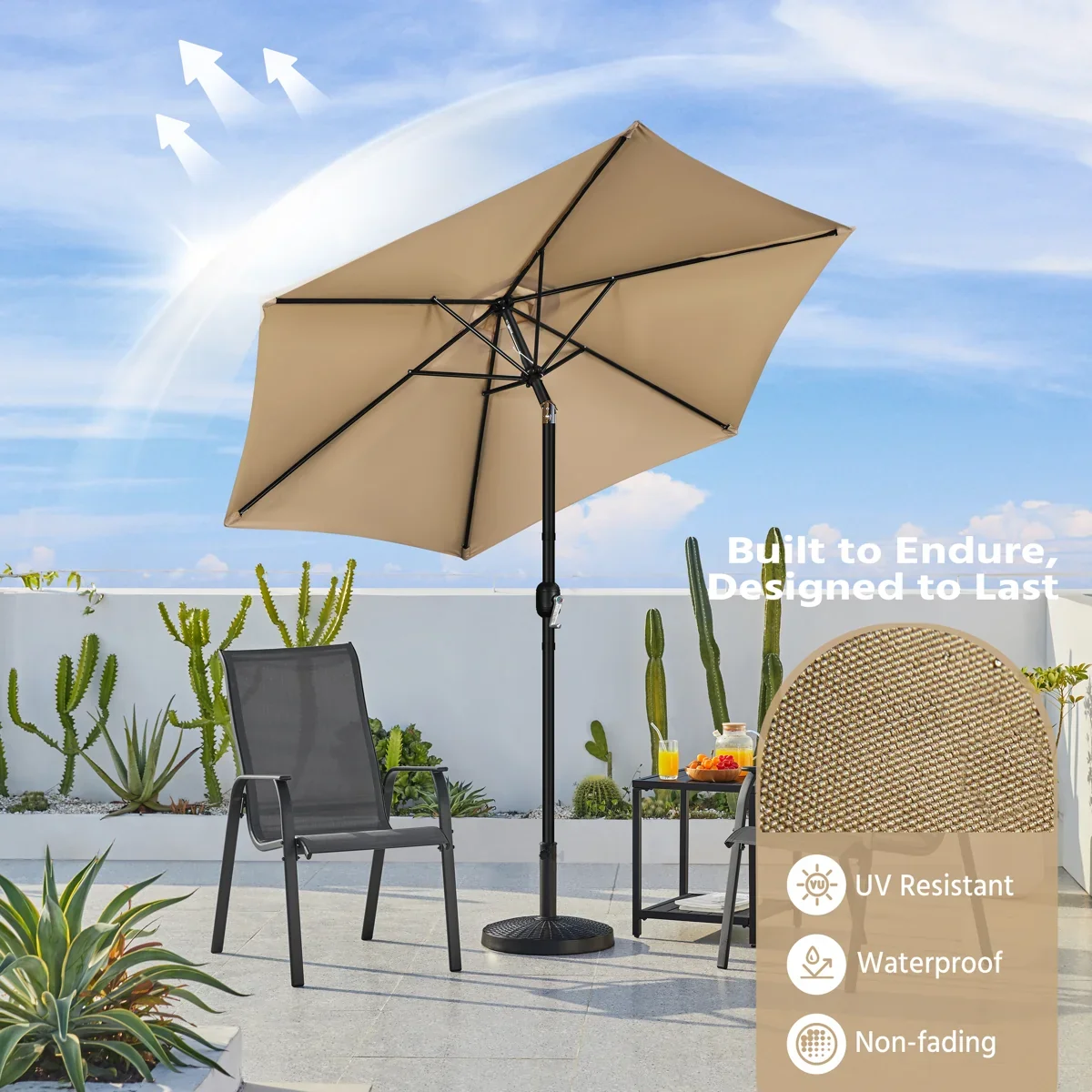 Hexagonal canopy view