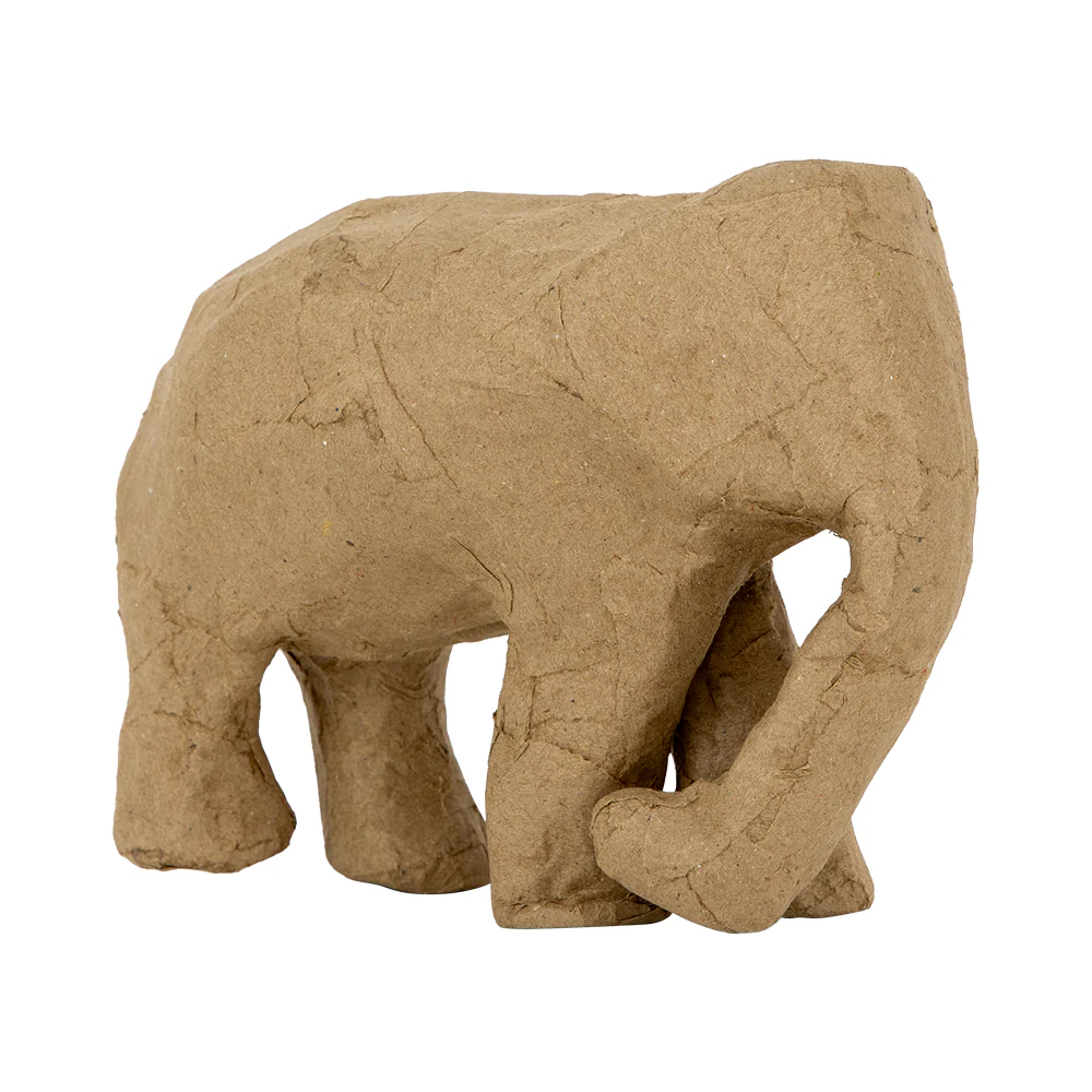 Paper Mache Elephant 1pc - Large