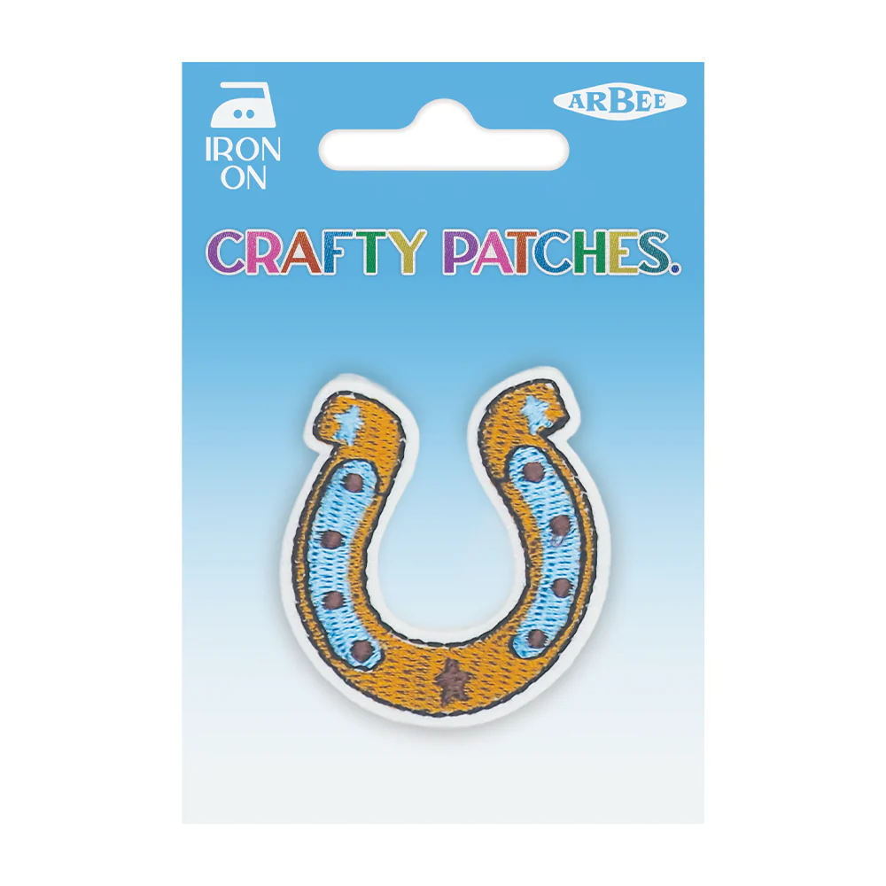 Arbee Crafty Patch, Country Horseshoe- 1pc