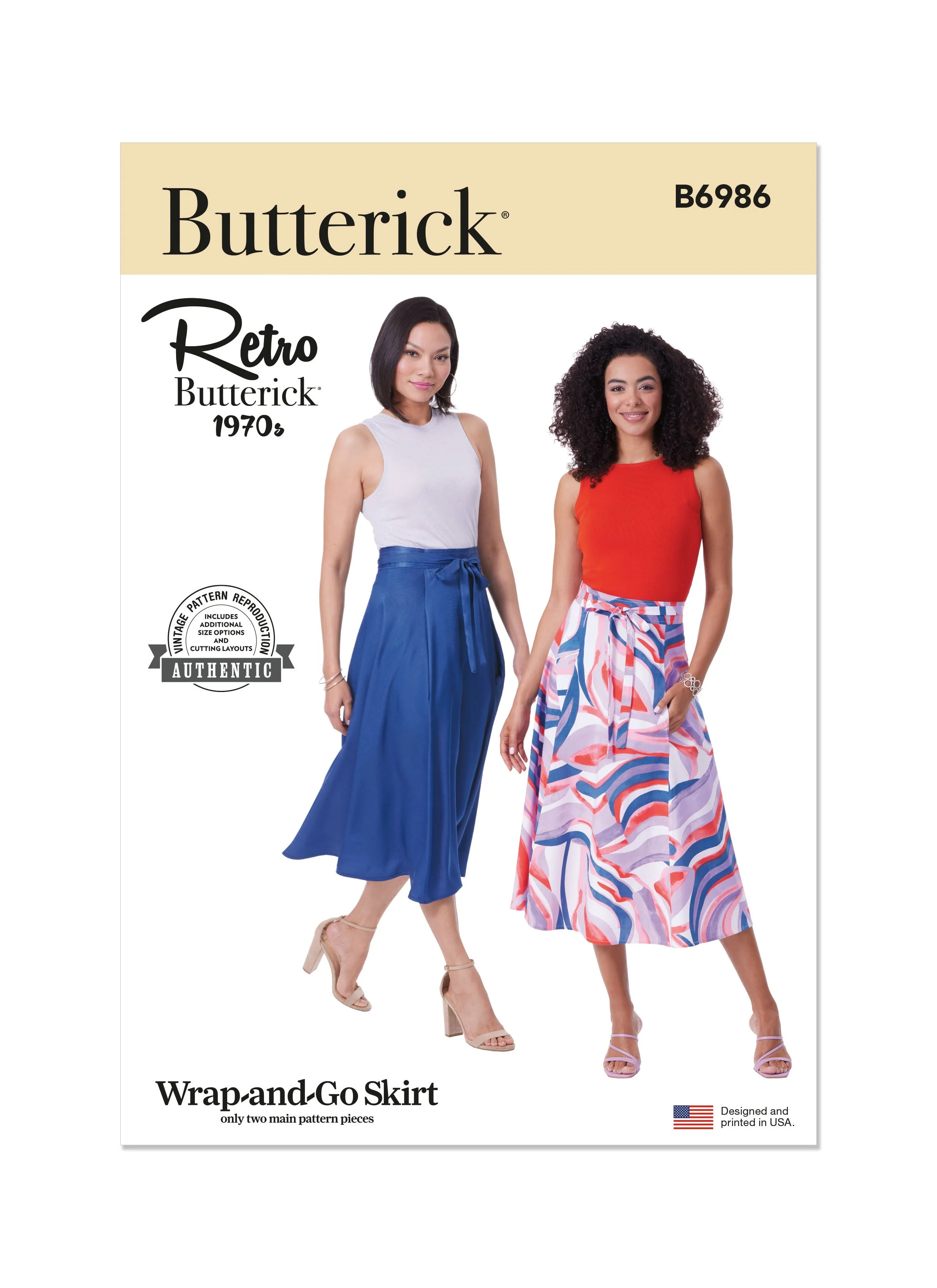Butterick Pattern B6986 Misses