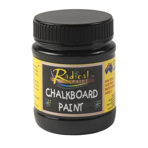 Radical Chalkboard Paint, Black- 250ml
