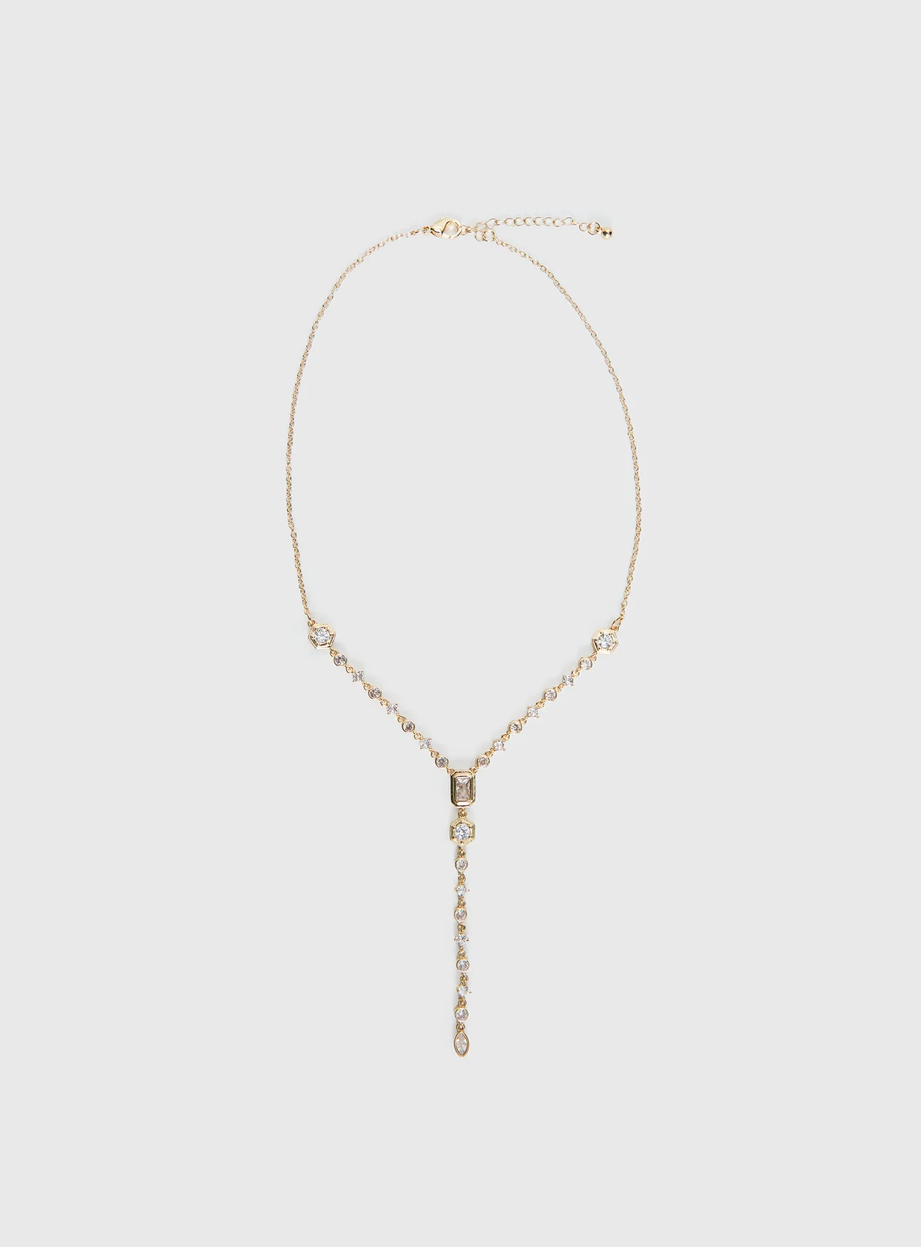 Arica Y Necklace Gold