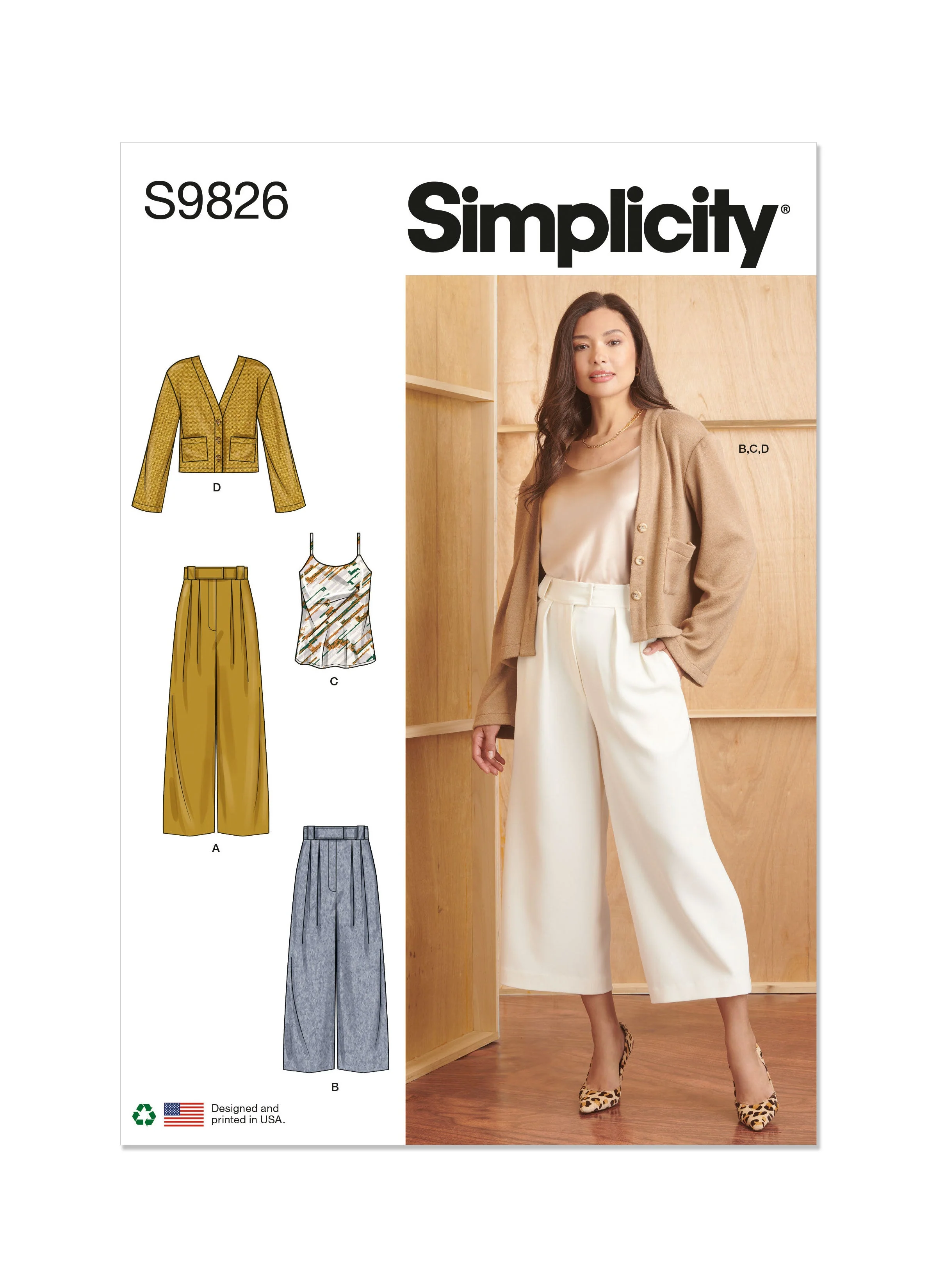 Simplicity Pattern 9826 Misses
