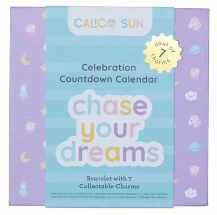 Celebration Countdown Calendar Chase Your Dream
