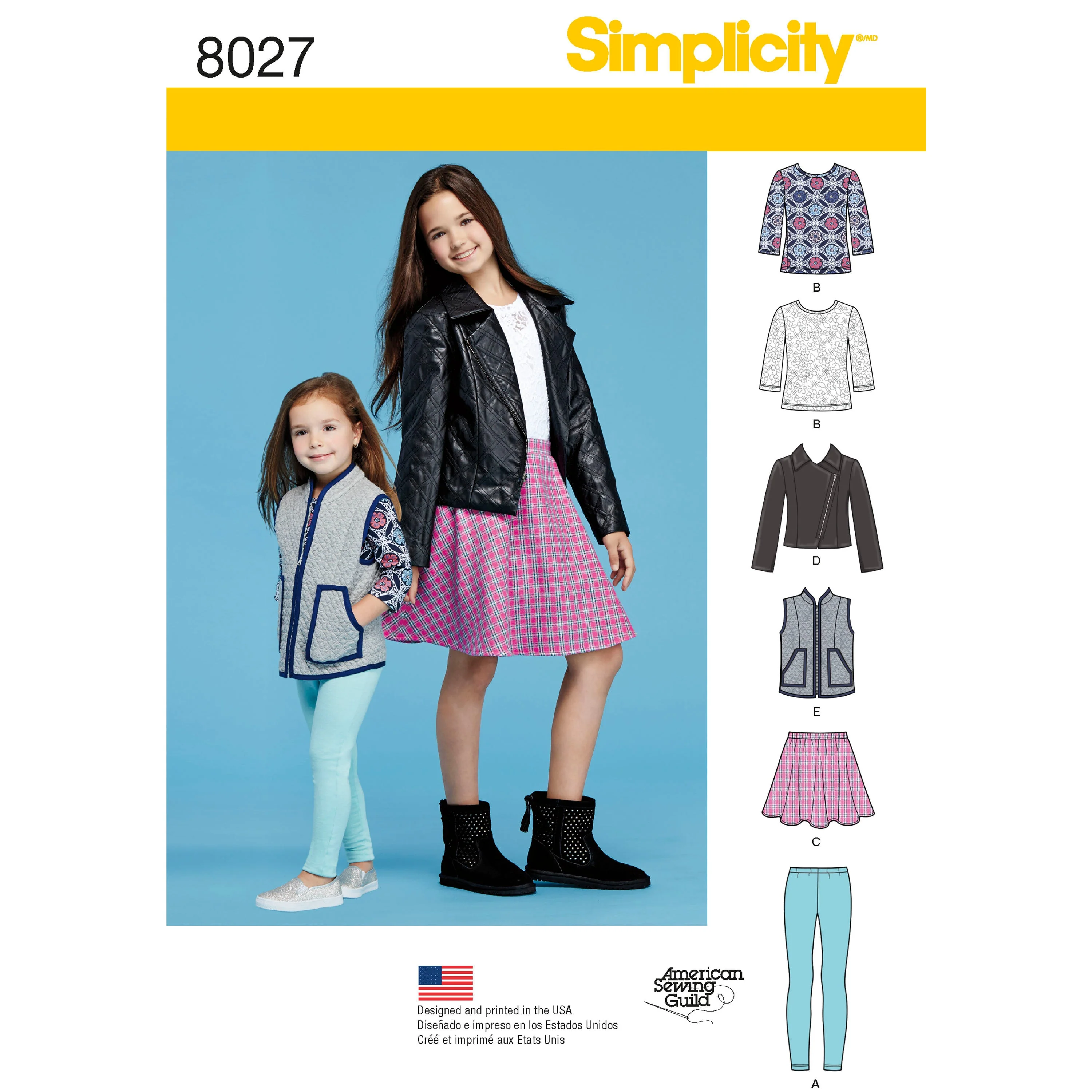 Simplicity Pattern 8027 Child