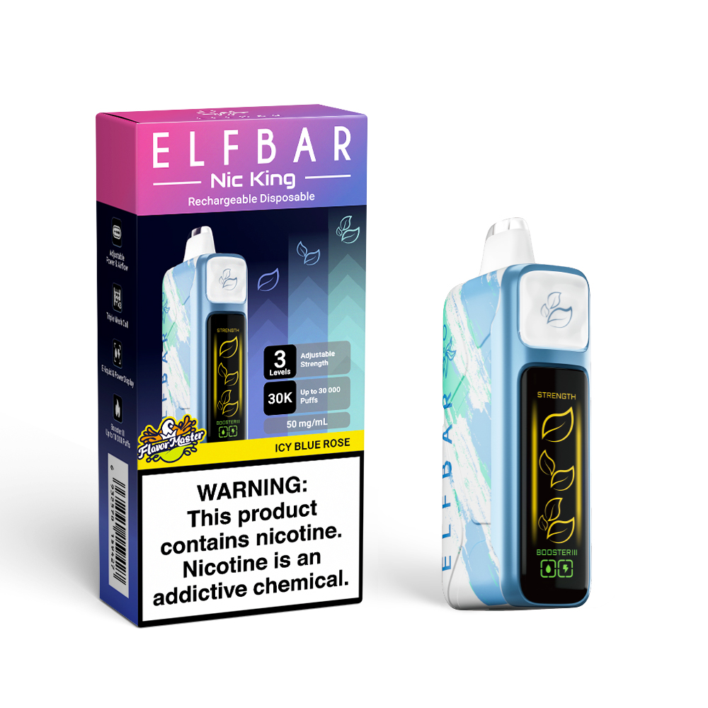 ELFBAR NIC KING 30K oplaadbare wegwerpvape (alle smaken)