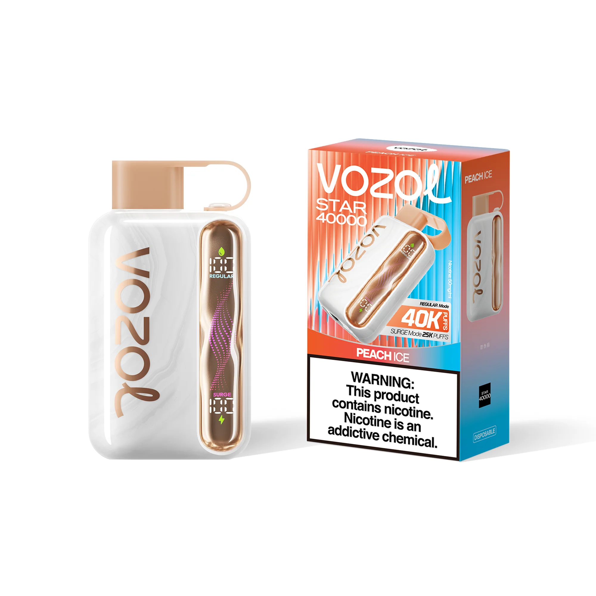 VOZOL STAR 40K wegwerpvape (alle smaken)