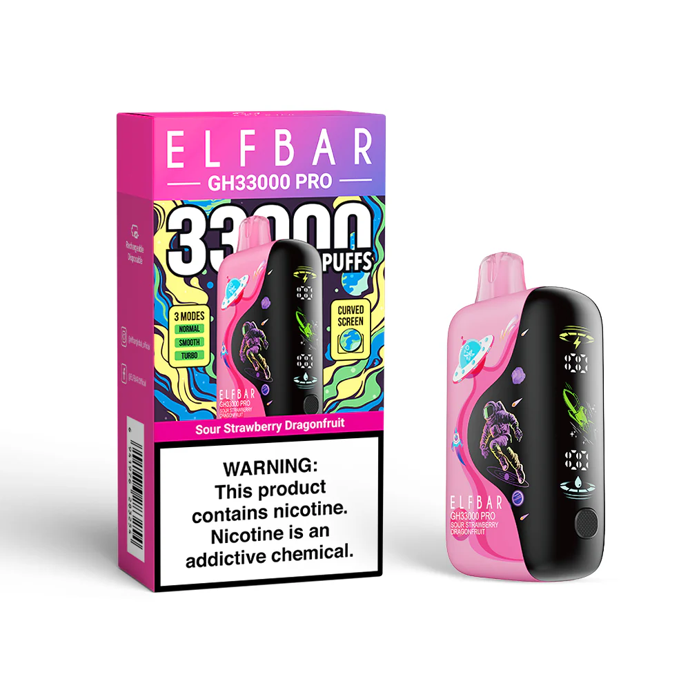 ELFBAR GH33000 PRO oplaadbare wegwerpvape (alle smaken)
