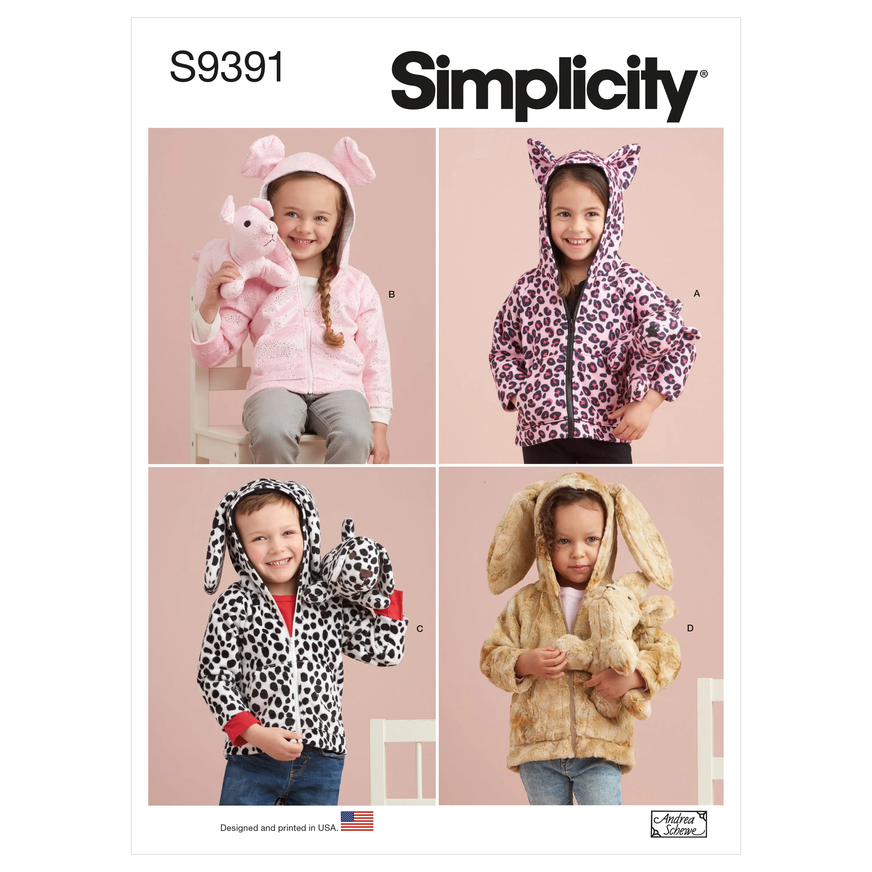 Simplicity Pattern 9391 Toddler