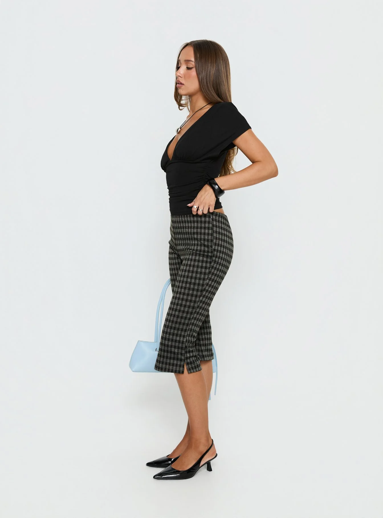 Lights Are Off Capri Pants Multi