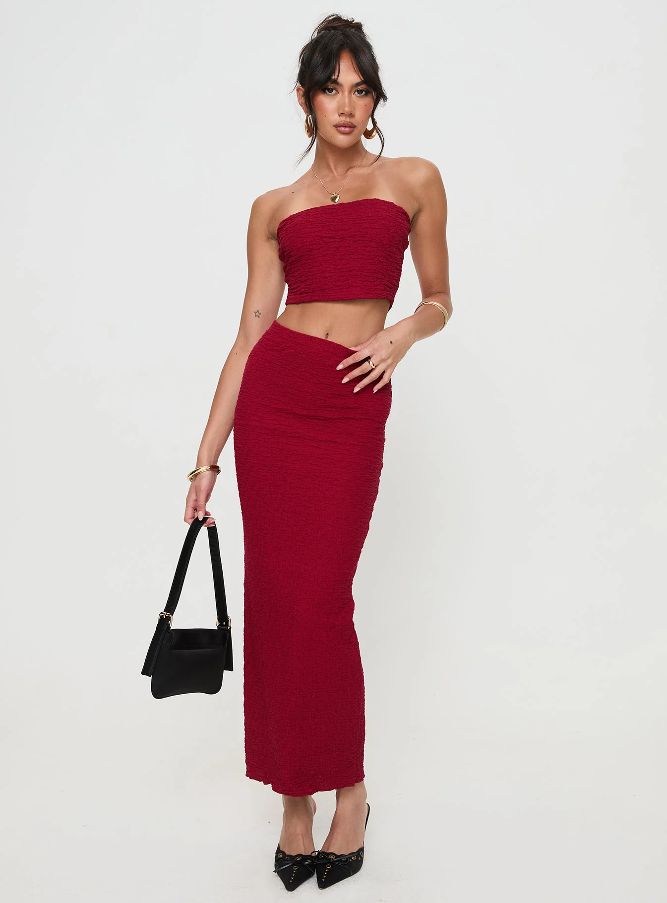 Martha Set Burgundy