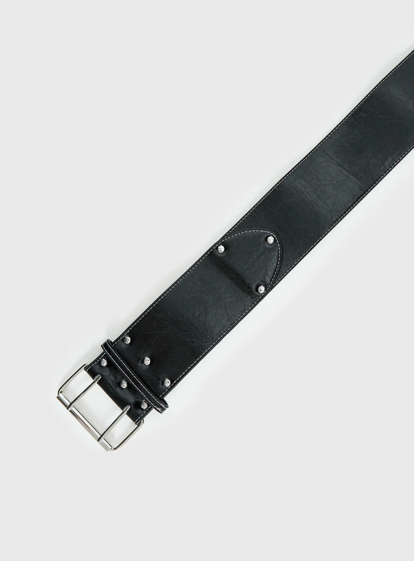Rhomana Studded Belt Black