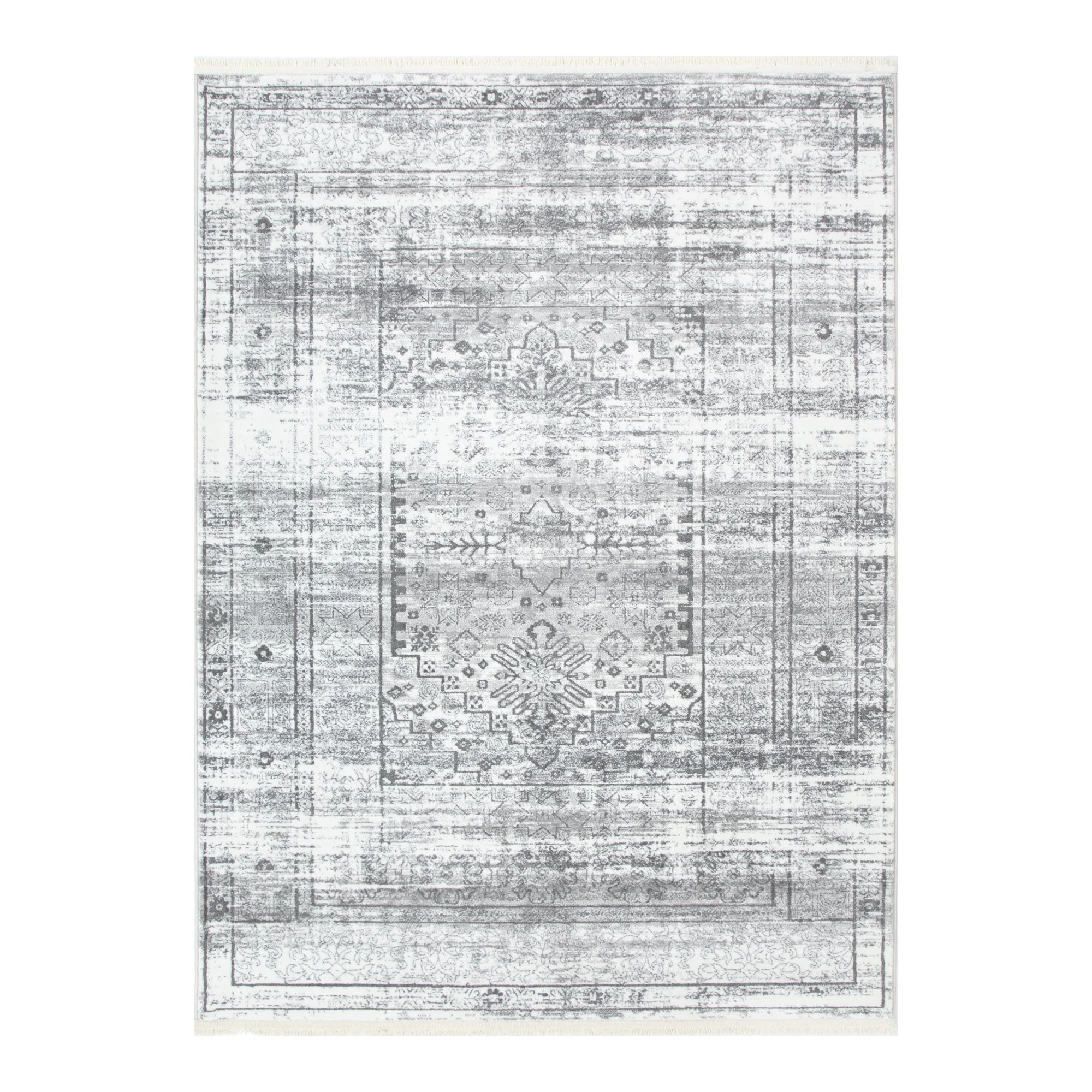 Bohemian Paradise Traditional Grey Rug