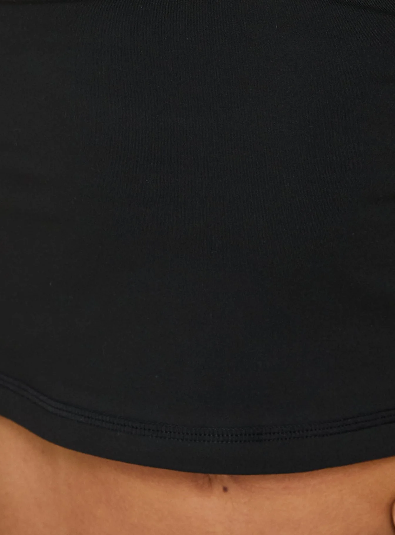 Habitual Active Longline Plunge Neck Tank Top Black