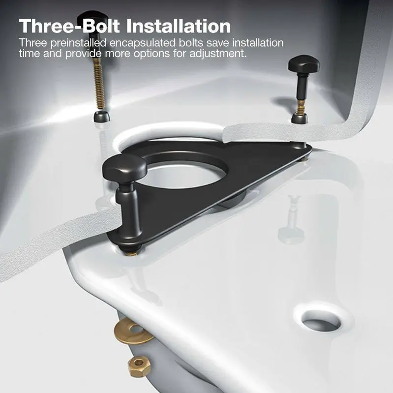 KOHLER Highline Arc Extra-Tall 2-częściowa toaleta przedłużona – 1,28 GPF, jedno spłukiwanie, biała (wraz z deską sedesową), model 78305-0
