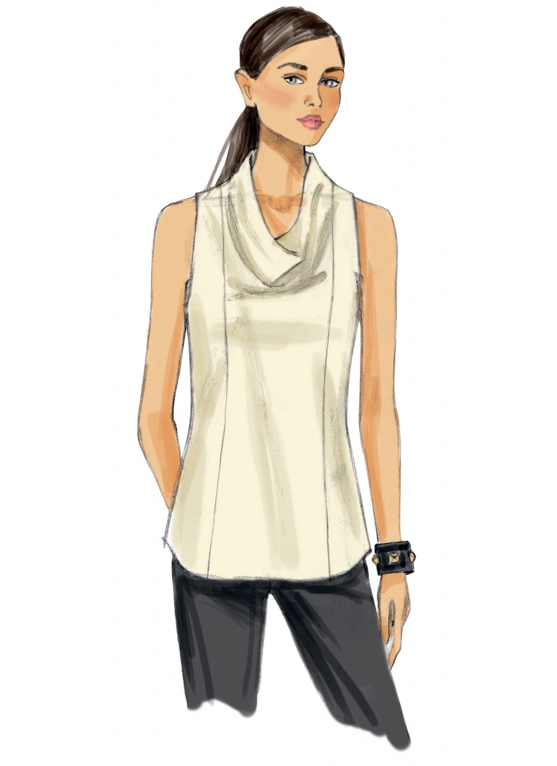 Voguepattern V9006 Misses' Top