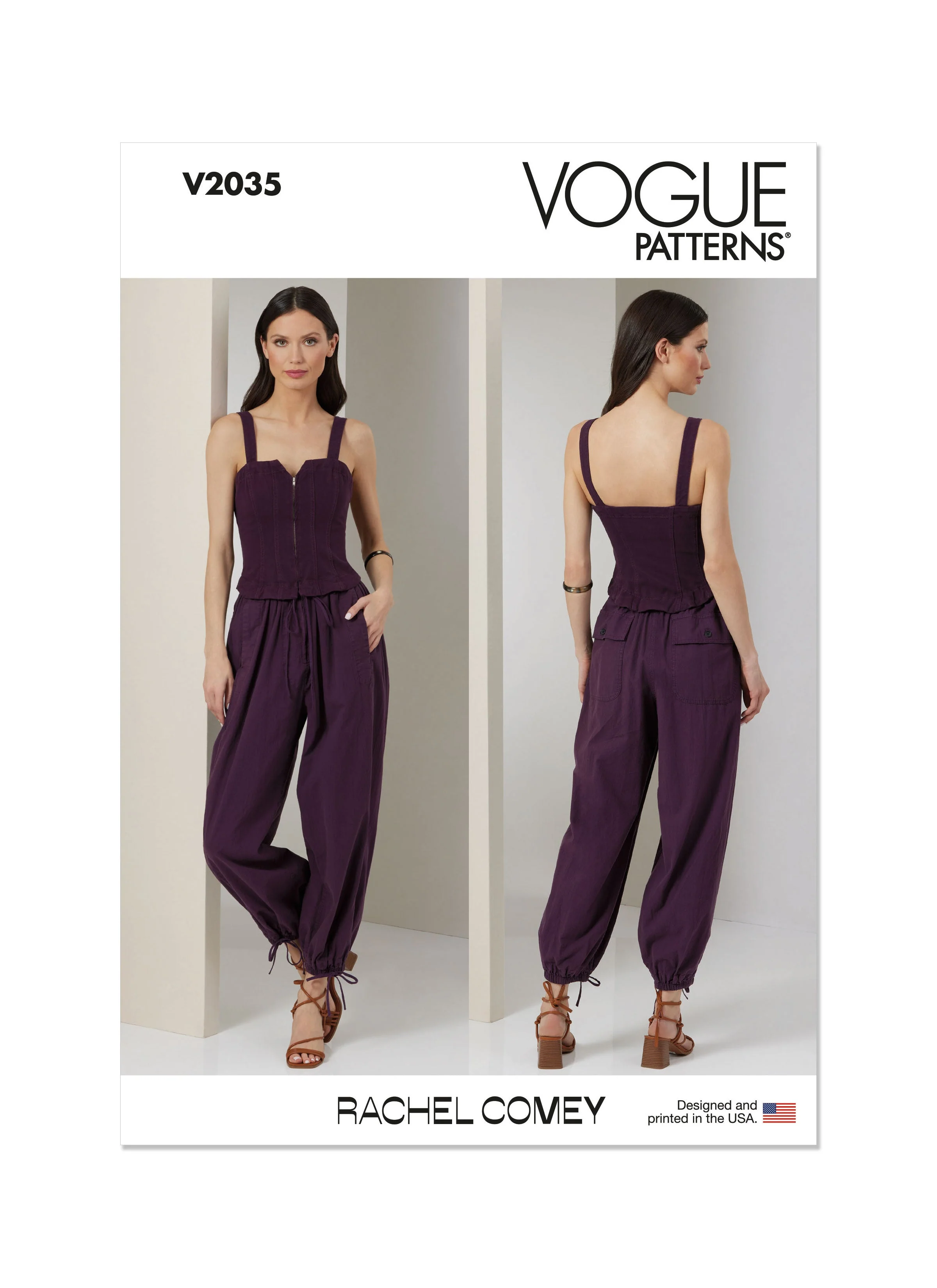Vogue Pattern V2035 Misses