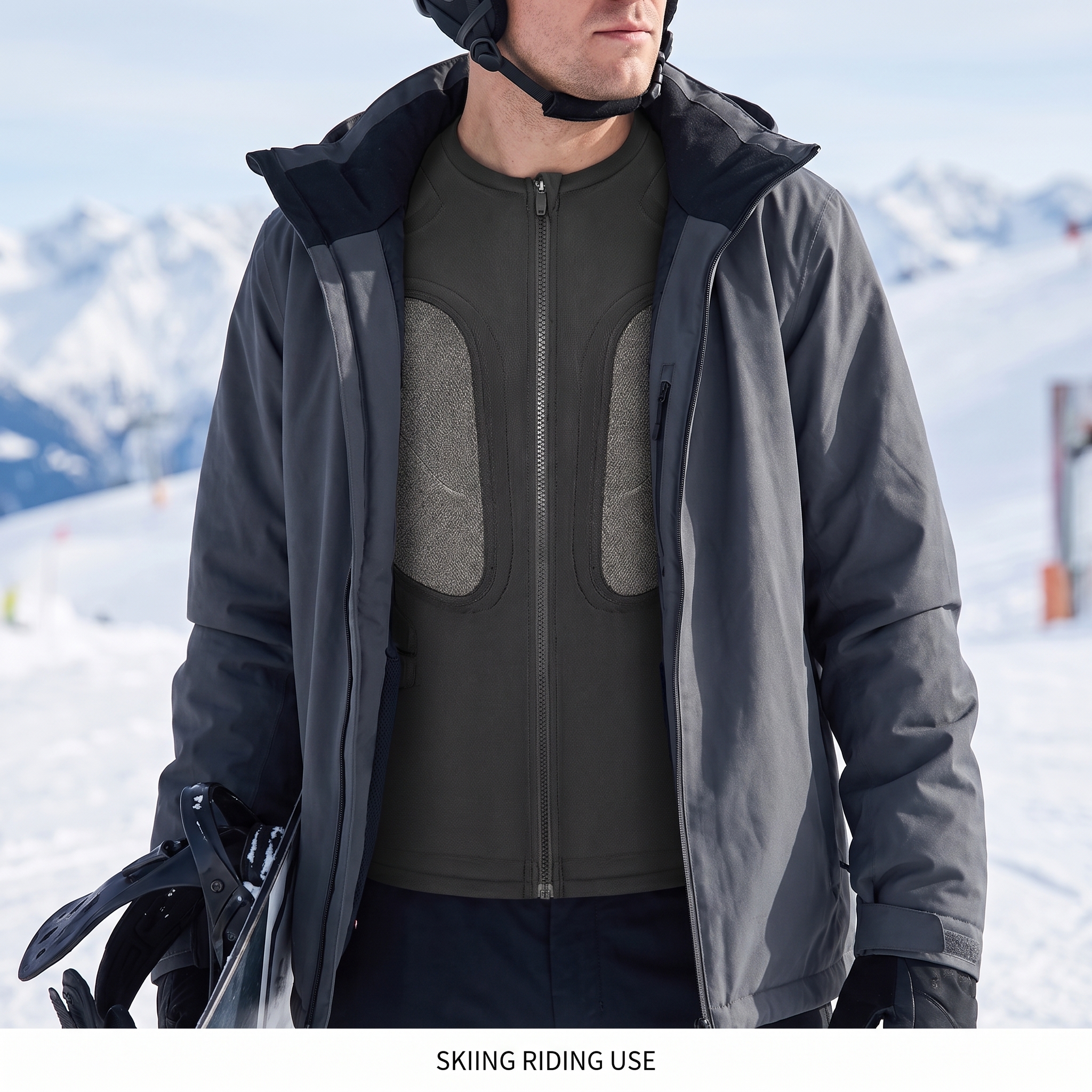 Snowboard Protective Jacket Long Sleeve