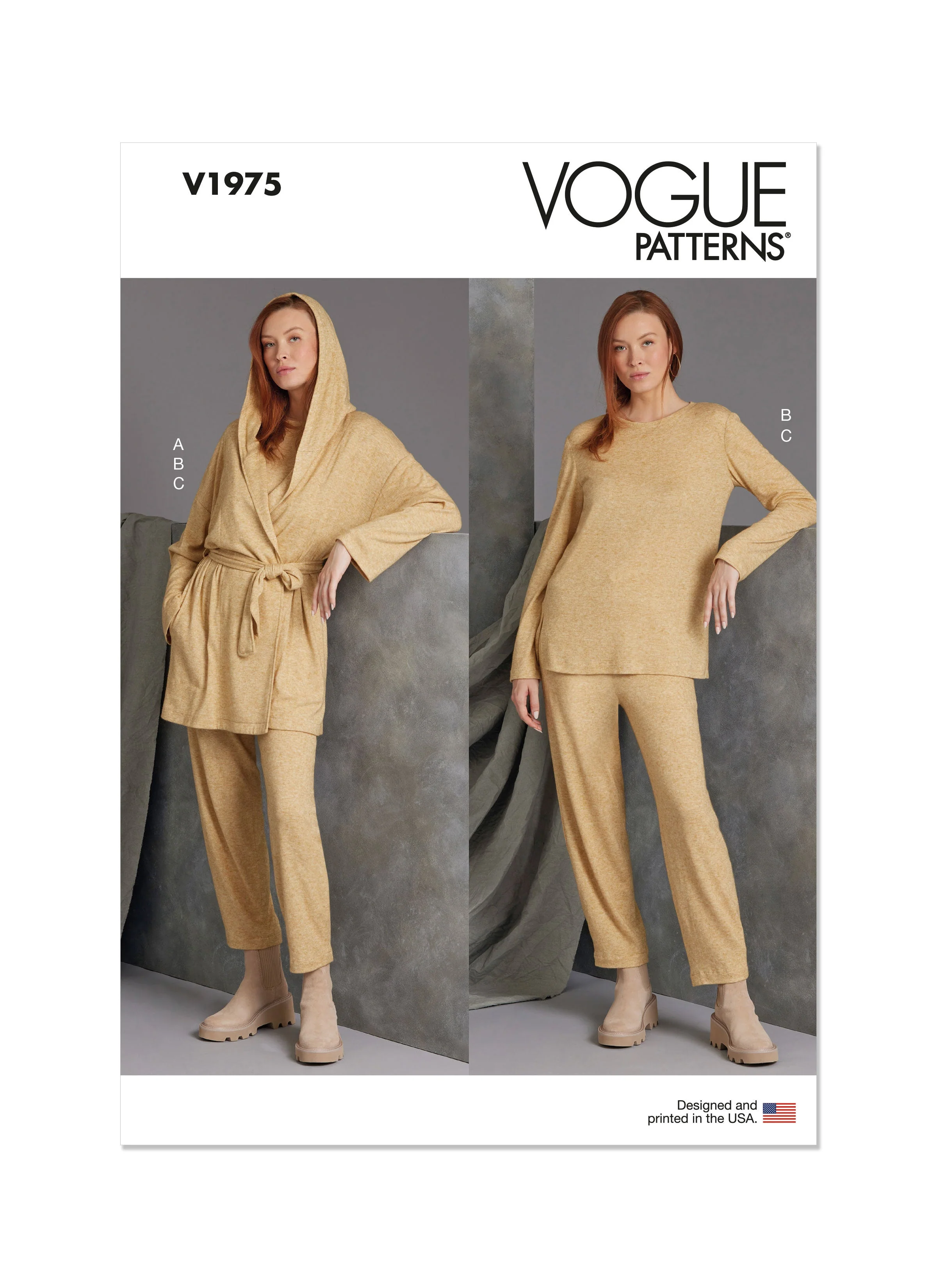 Vogue Pattern V1975 Misses