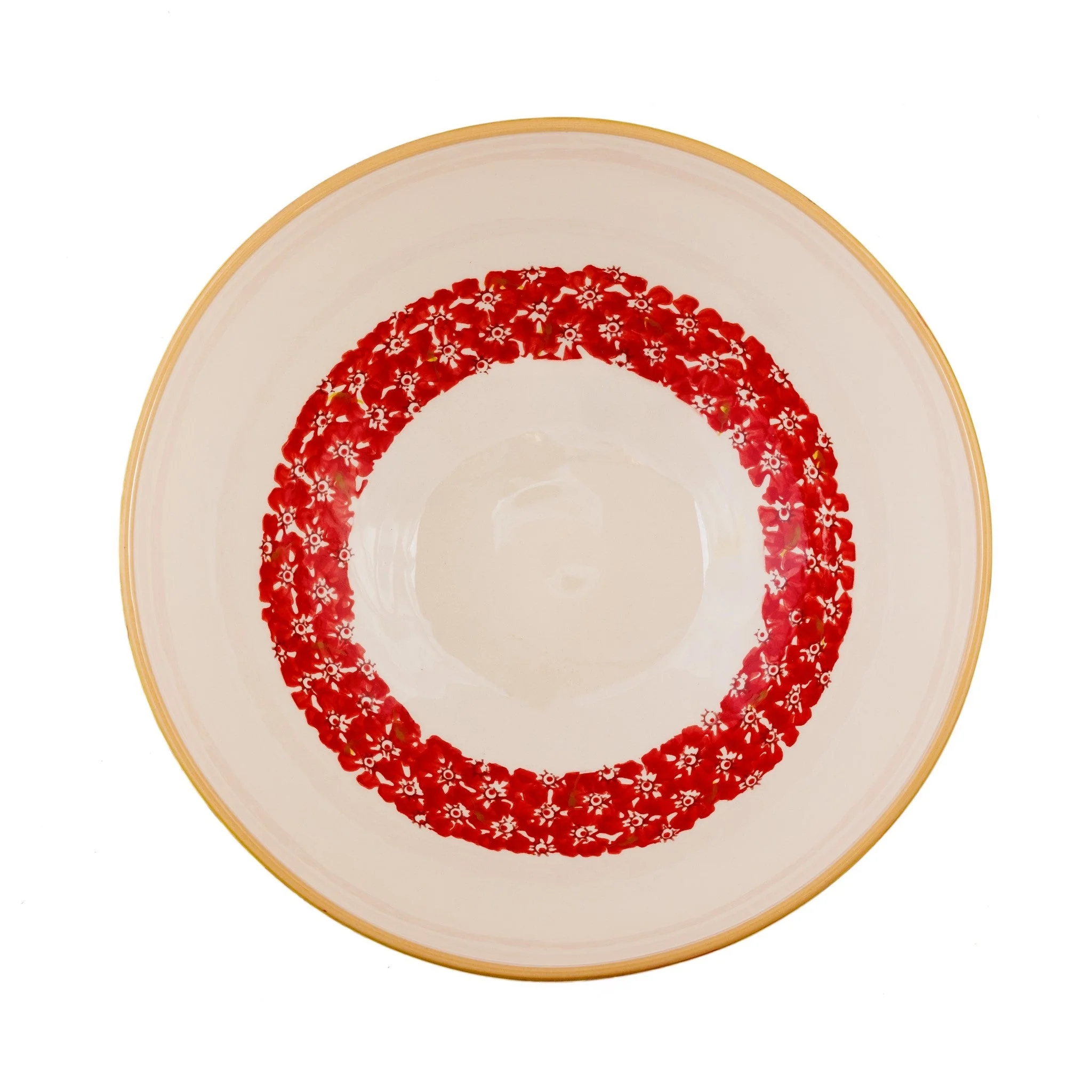 Salad Bowl Red