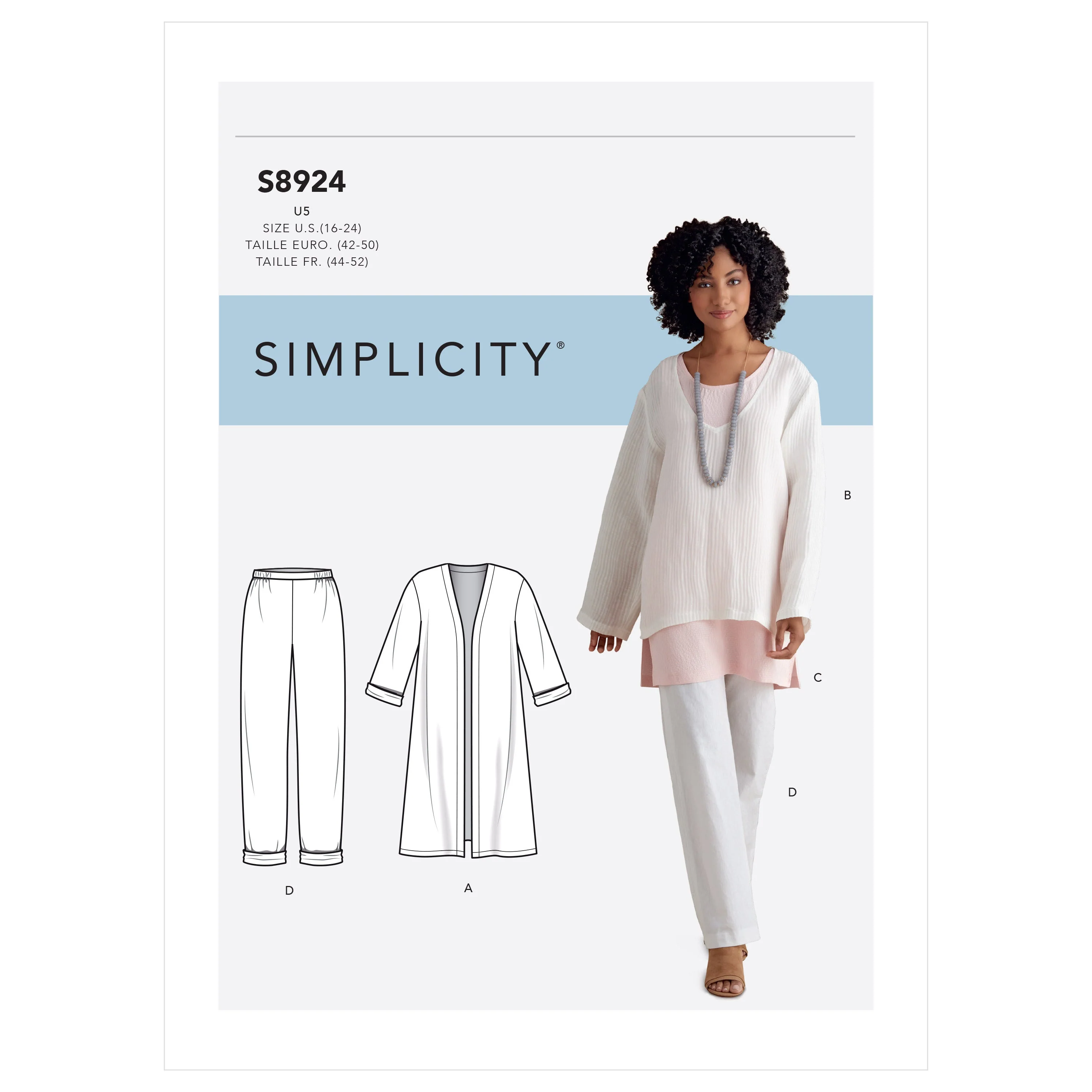 Simplicity Pattern 8924 Misses