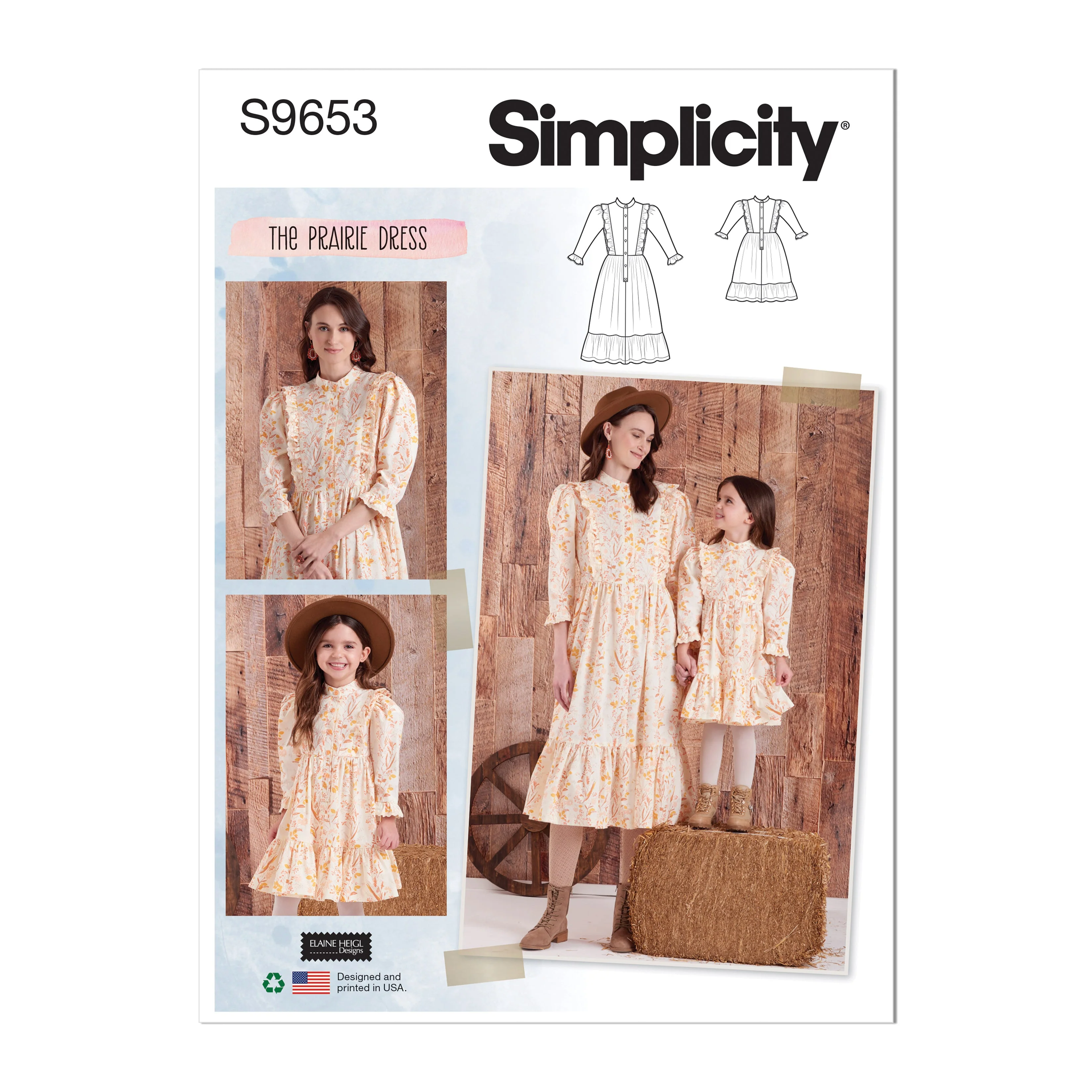 Simplicity Pattern S9653A Children
