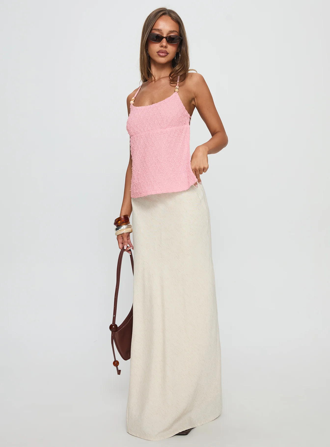 Aleris Backless Top Pink