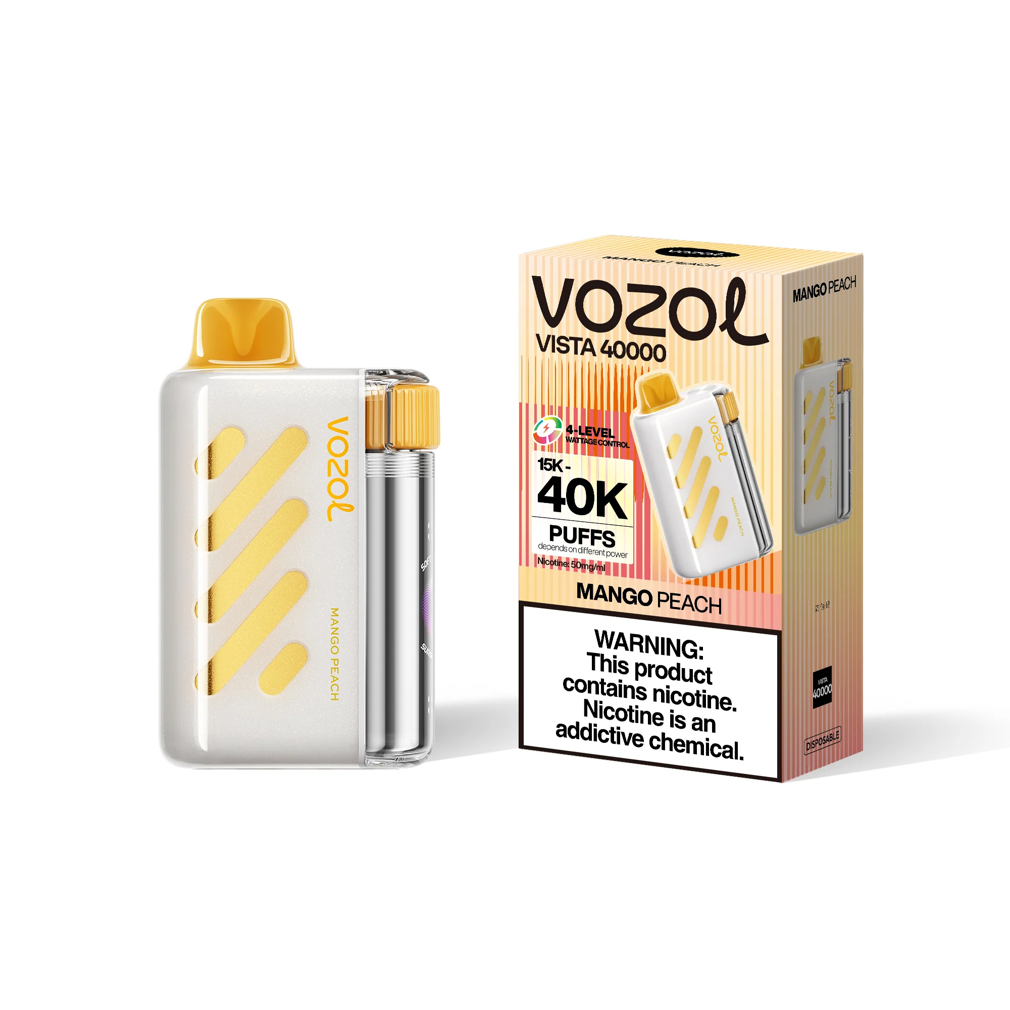 VOZOL VISTA 40K wegwerpvape (alle smaken)