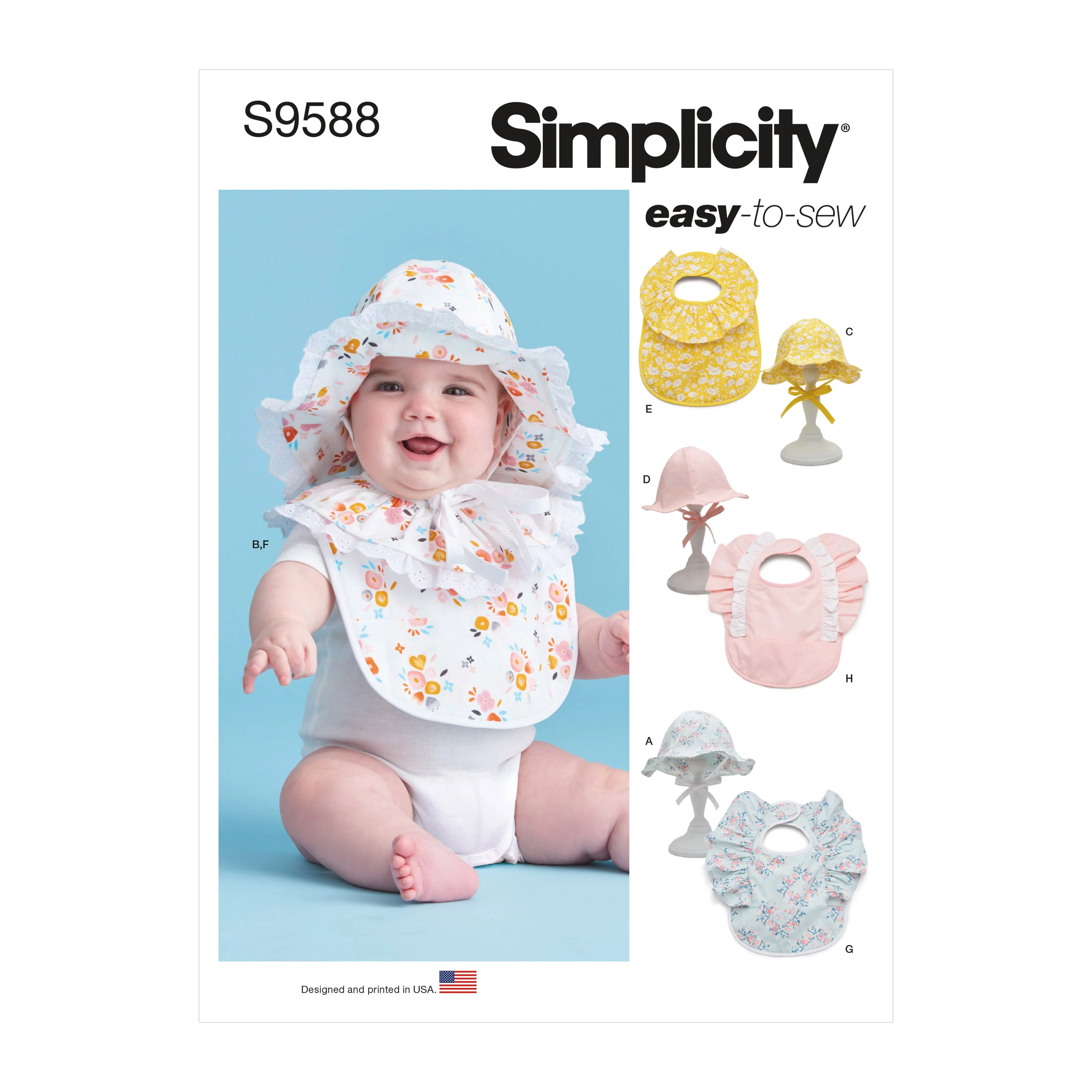 Simplicity Pattern SS9588 Babies