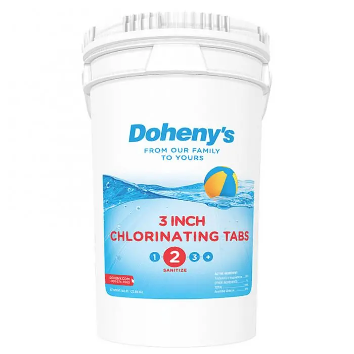 Tabletki chlorowe 7,6 cm (3 cale) – opakowanie zbiorcze 22,7 kg (50 funtów) do basenów