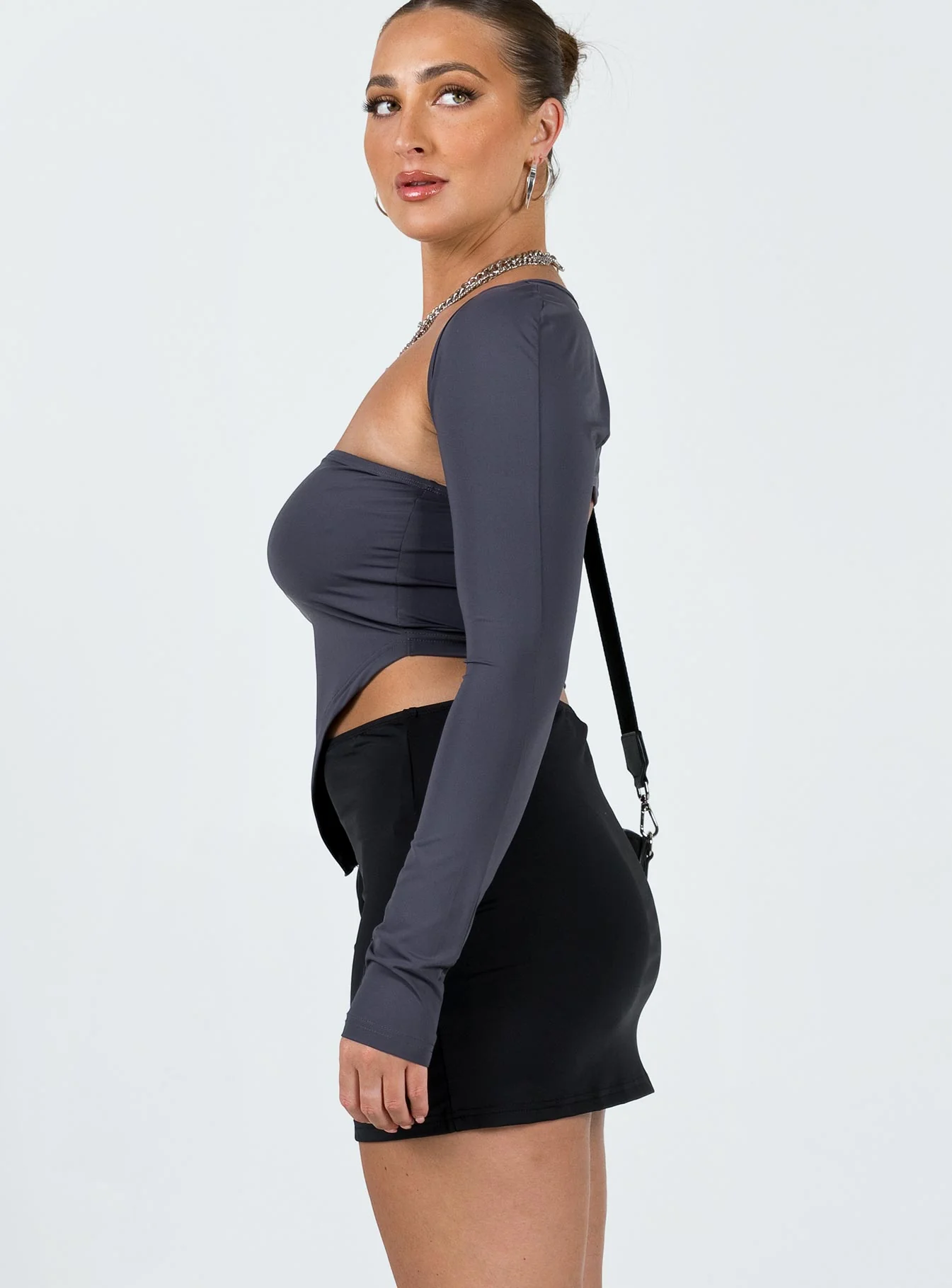 Lowell Mini Skirt Black