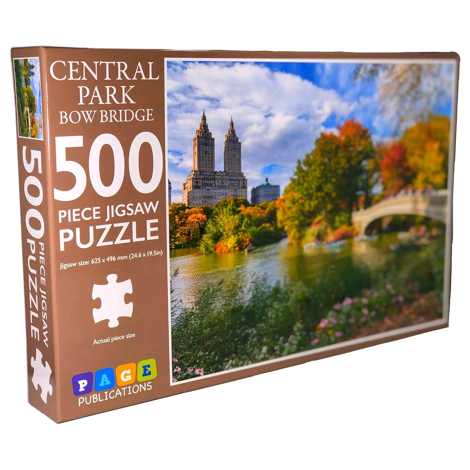 500-Piece Jigsaw Puzzle, Central Parkbow Bridge