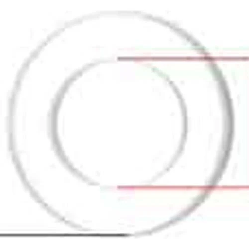 Sullivans Curtain Ring, 8mm White- 30pcs