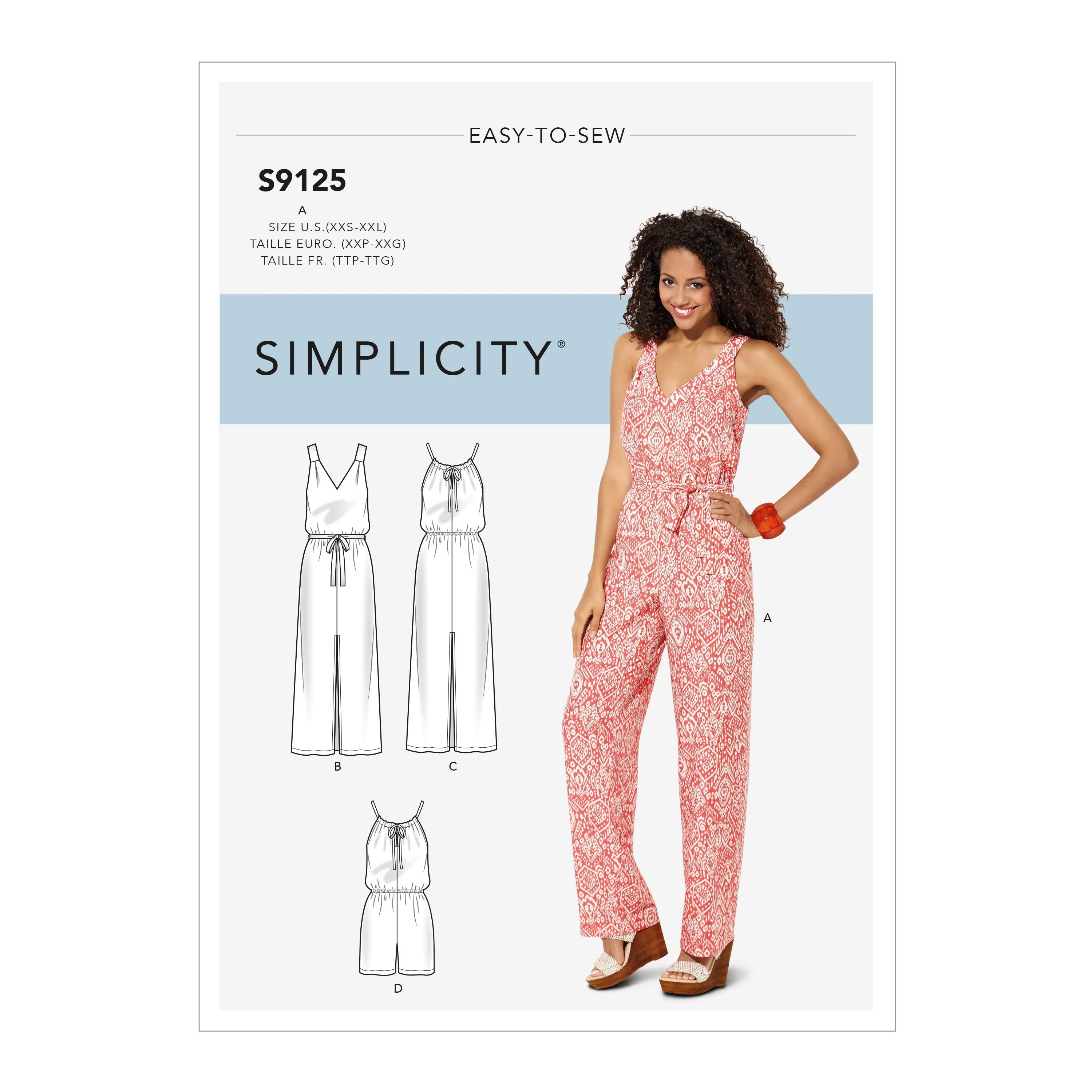 Simplicity Pattern 9125  Misses
