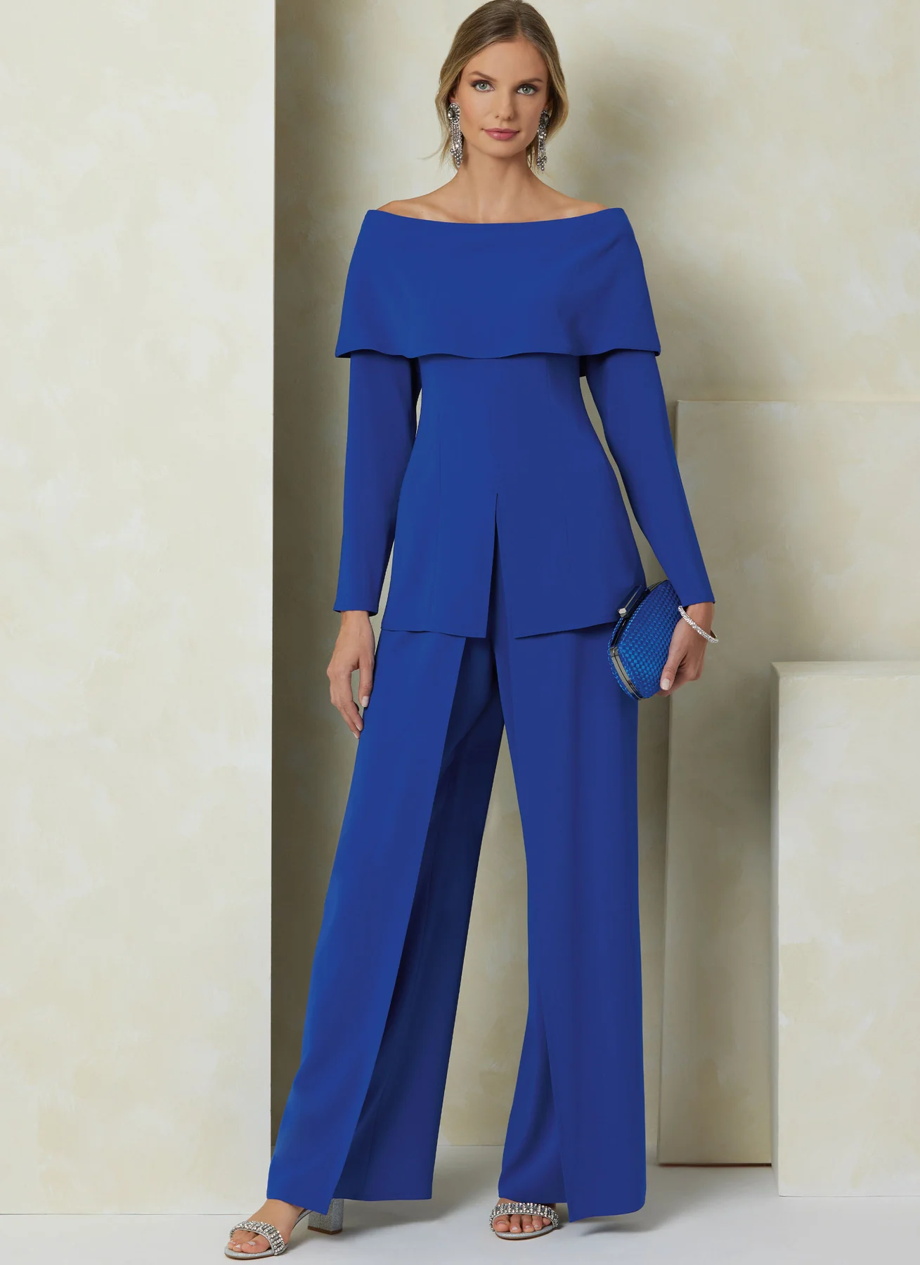 Vogue Pattern V2098 Misses' Top and Pants