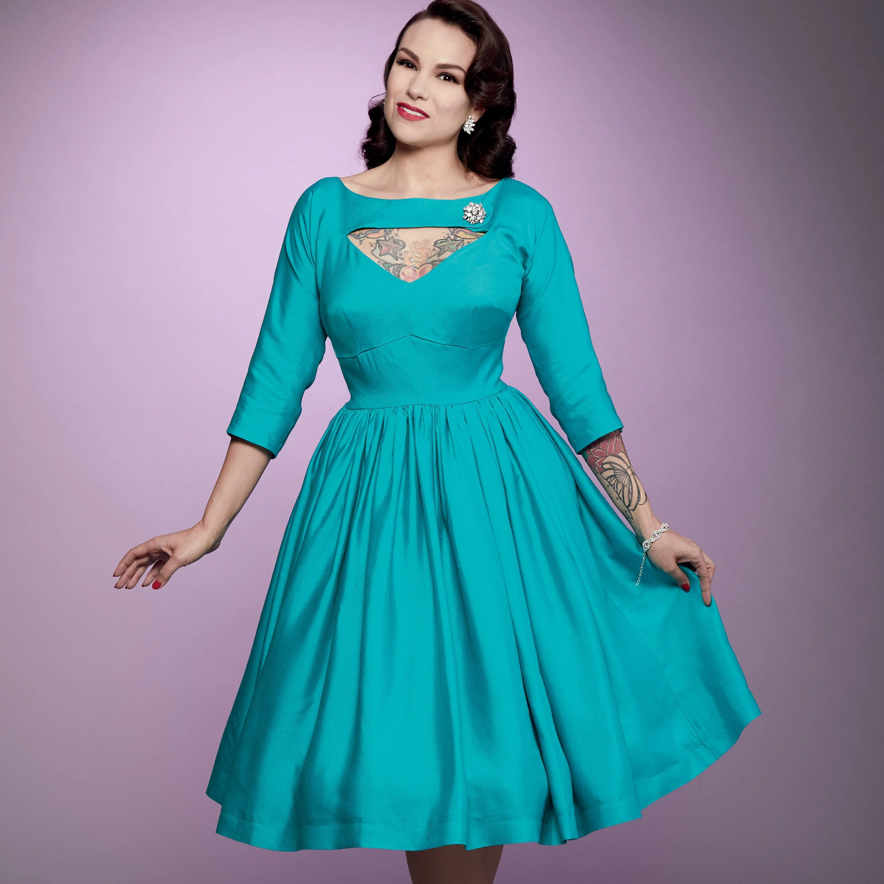 Simplicity Pattern 9296 Misses' Dress