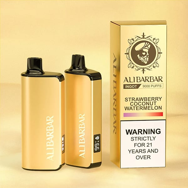ALIBARBAR INGOT 9000 Puffs Fanta – California Sunset - VAPE WAREHOUSE -