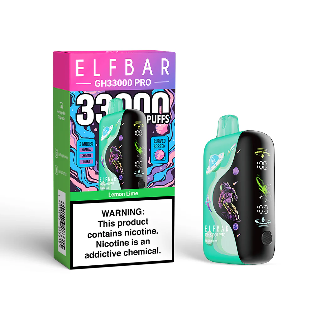 ELFBAR GH33000 PRO oplaadbare wegwerpvape (alle smaken)