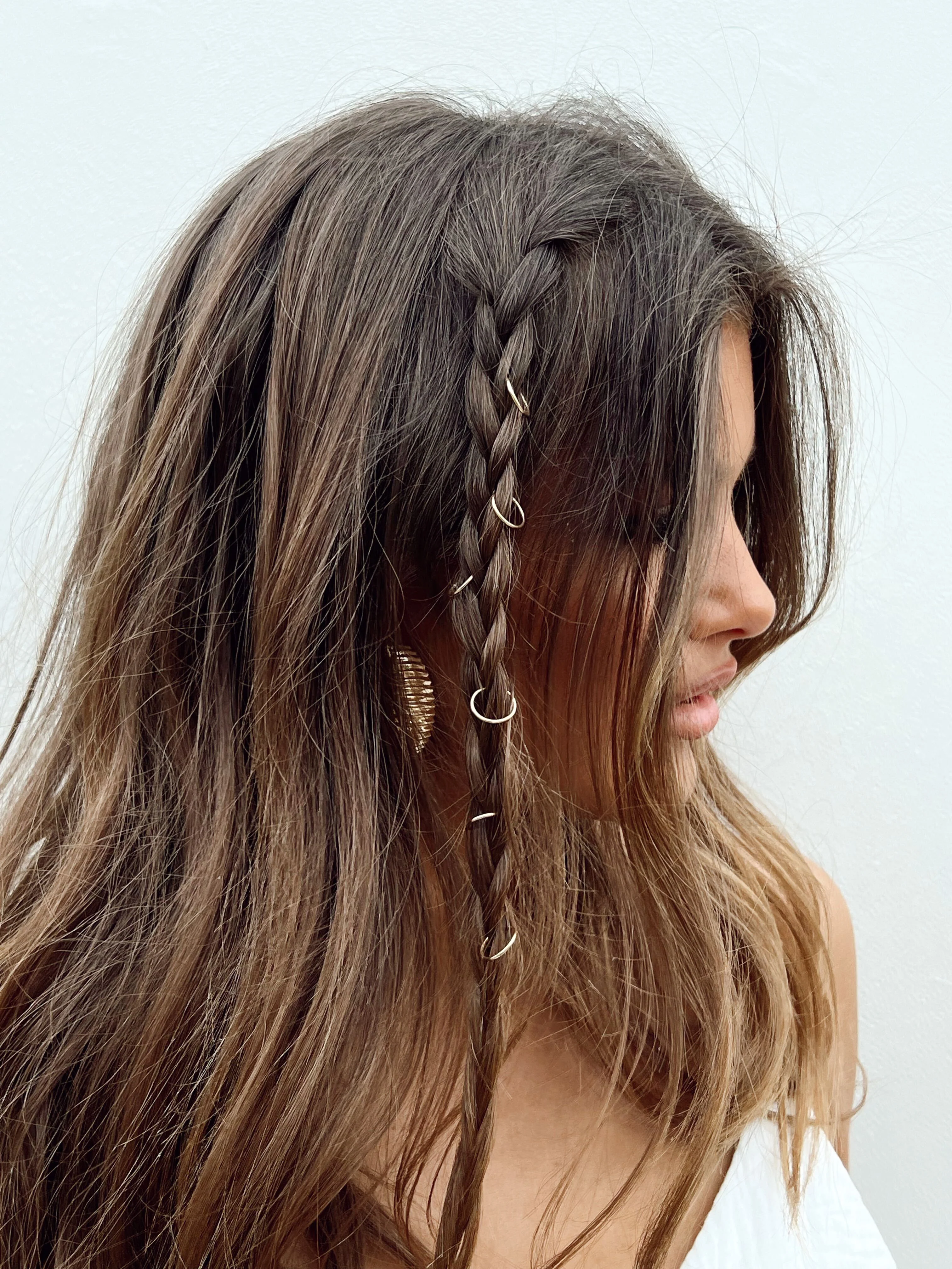 Takeover Hair Rings Gold